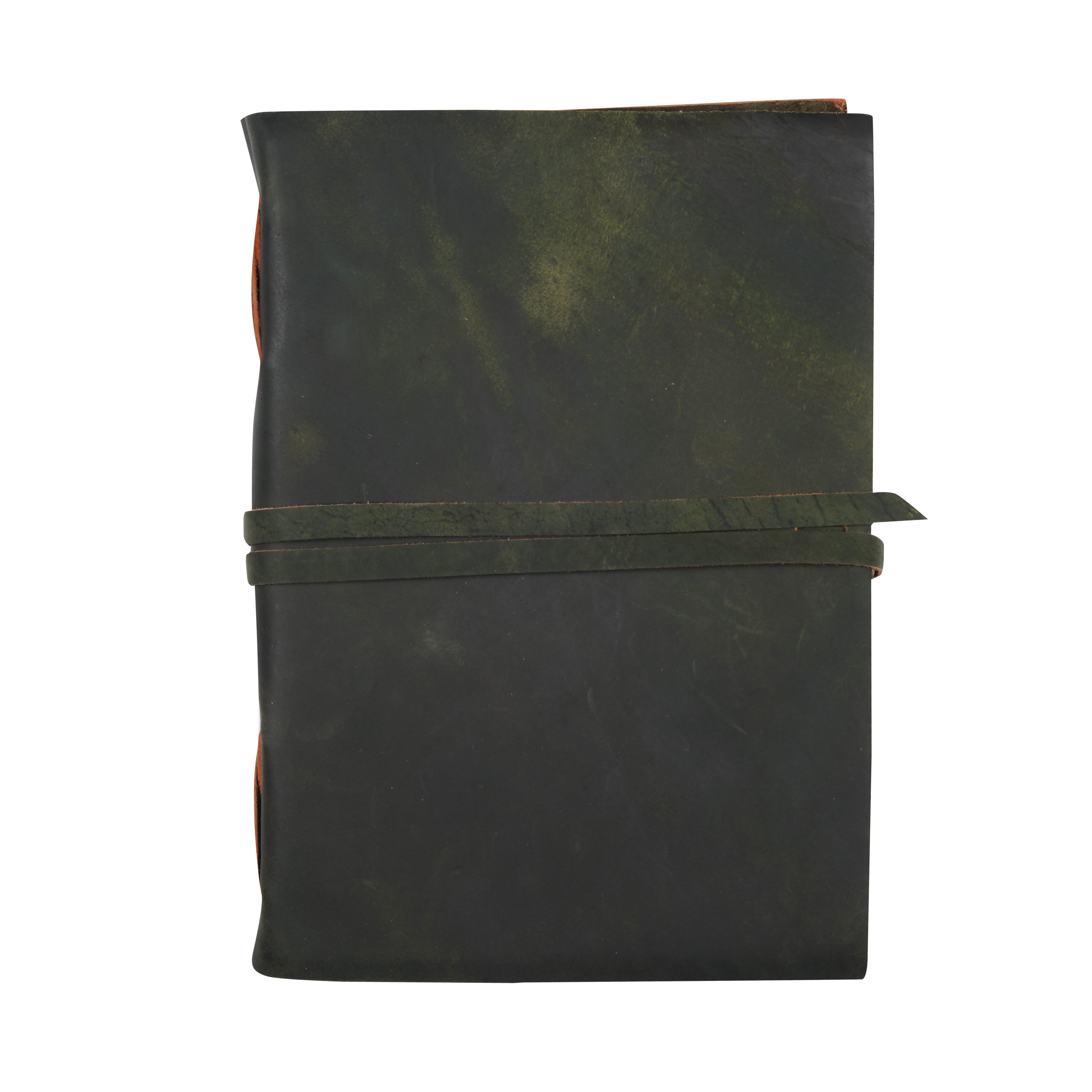 Rustic Reverie - Handcrafted A4 Leather Journal