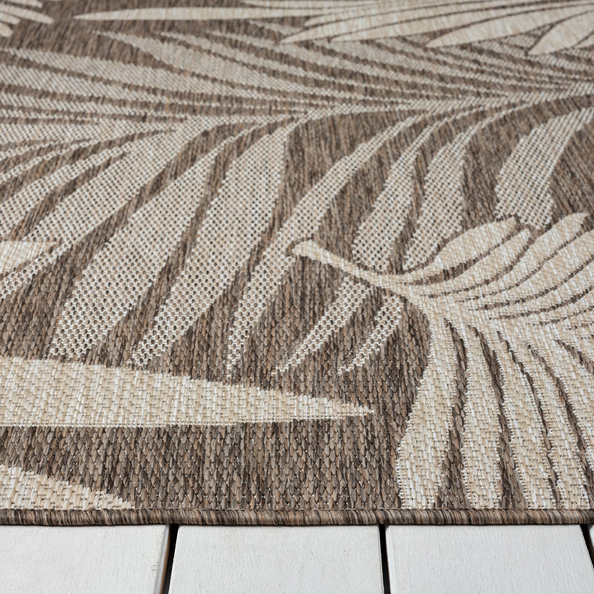 Patio 456 Taupe Runner Rug - Versatile Neutral Decor