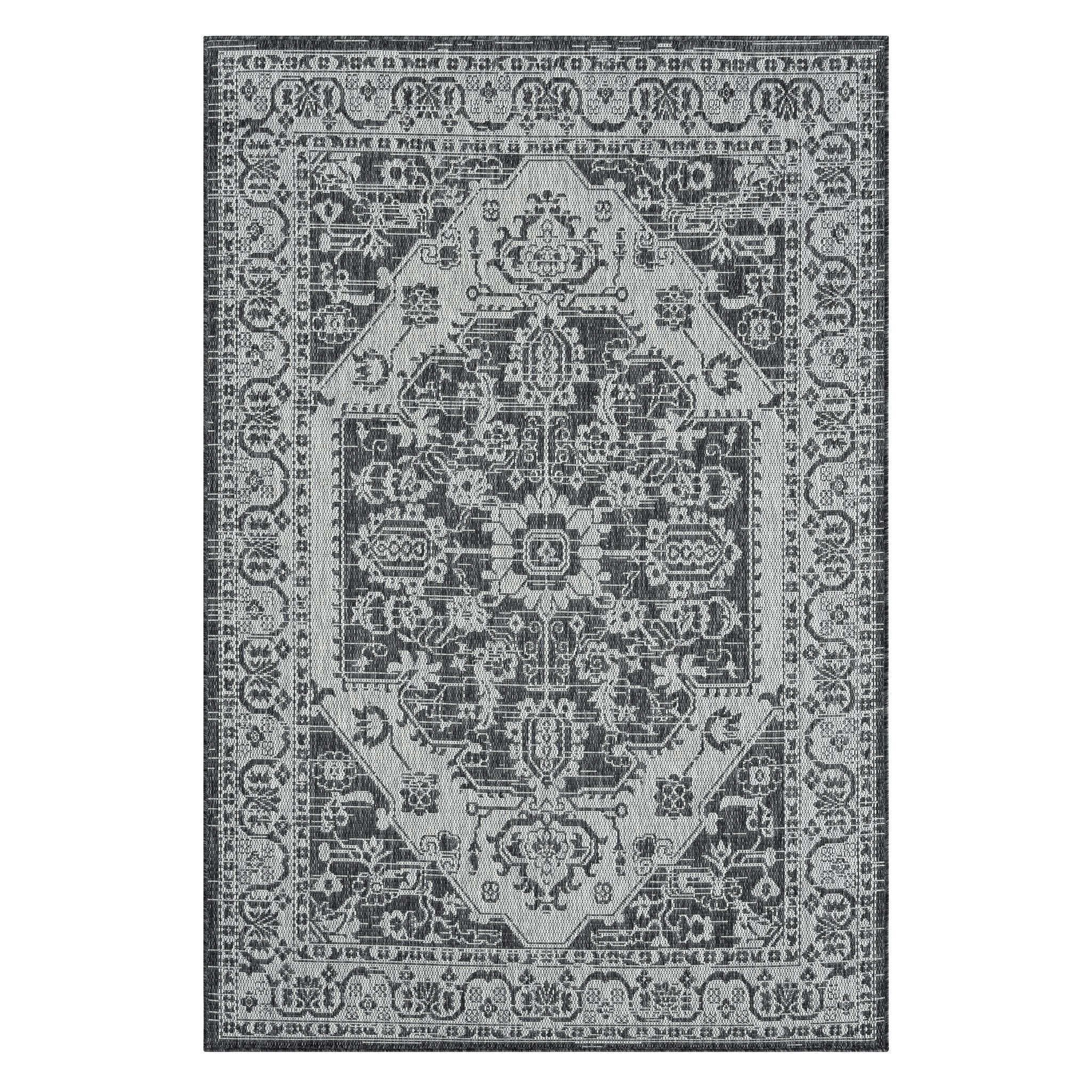 Alfresco 424 Slate Grey Rug - Sleek, Durable Design