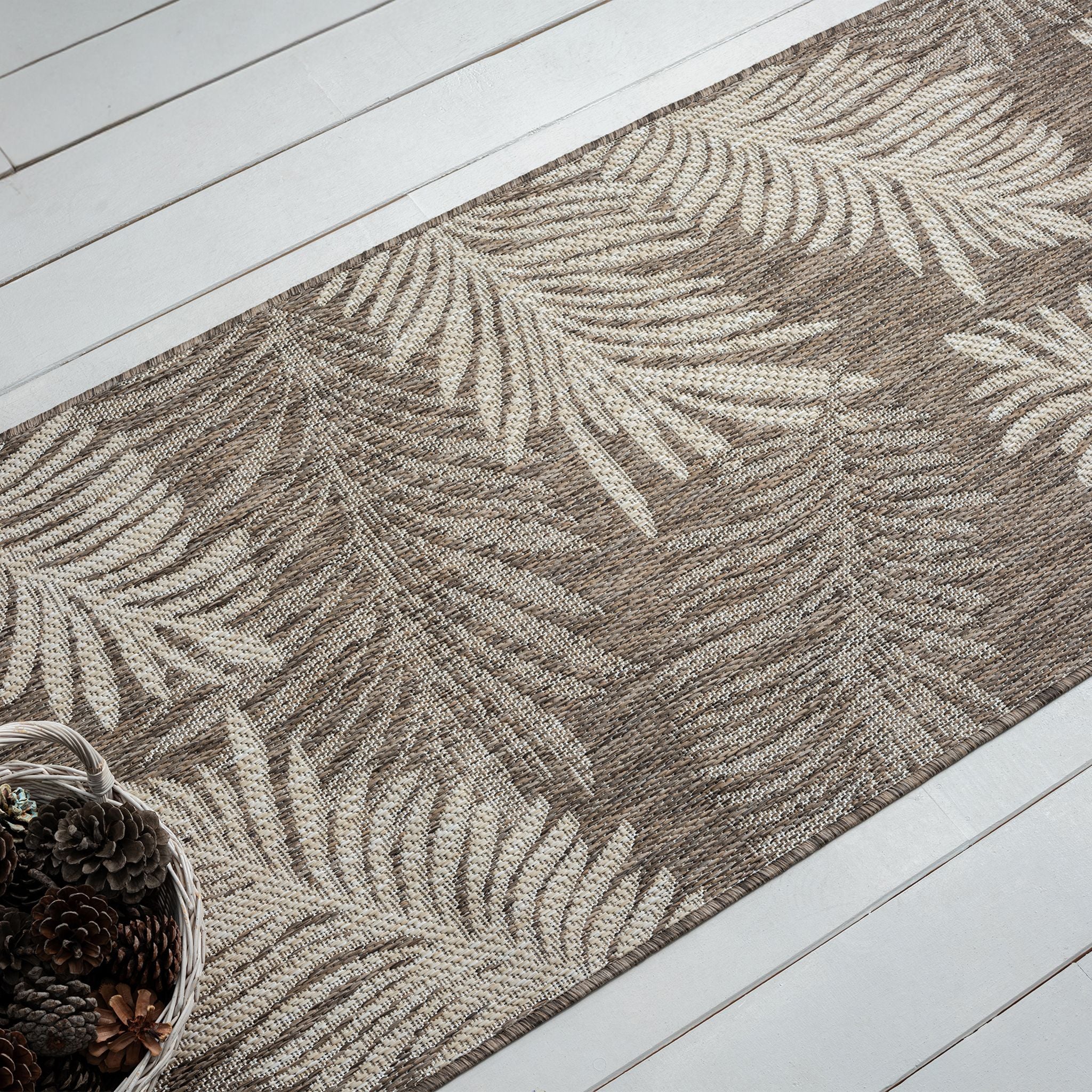 Patio 456 Taupe Runner Rug - Versatile Neutral Decor