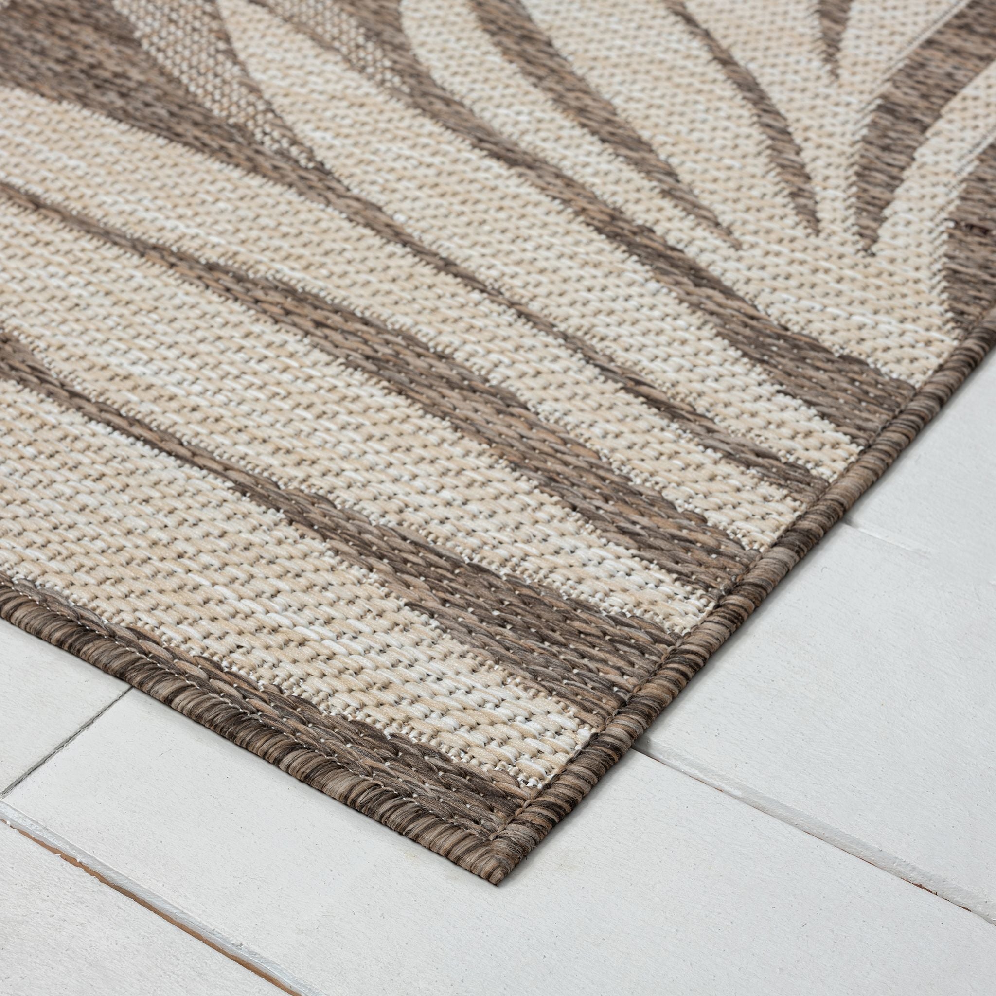 Patio 456 Taupe Runner Rug - Versatile Neutral Decor