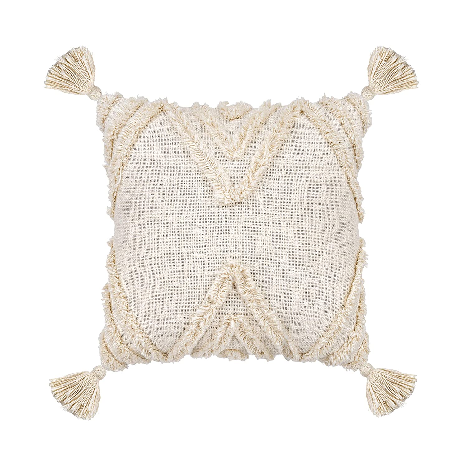 Ivory Coast Wool Cushion Cover - Handwoven