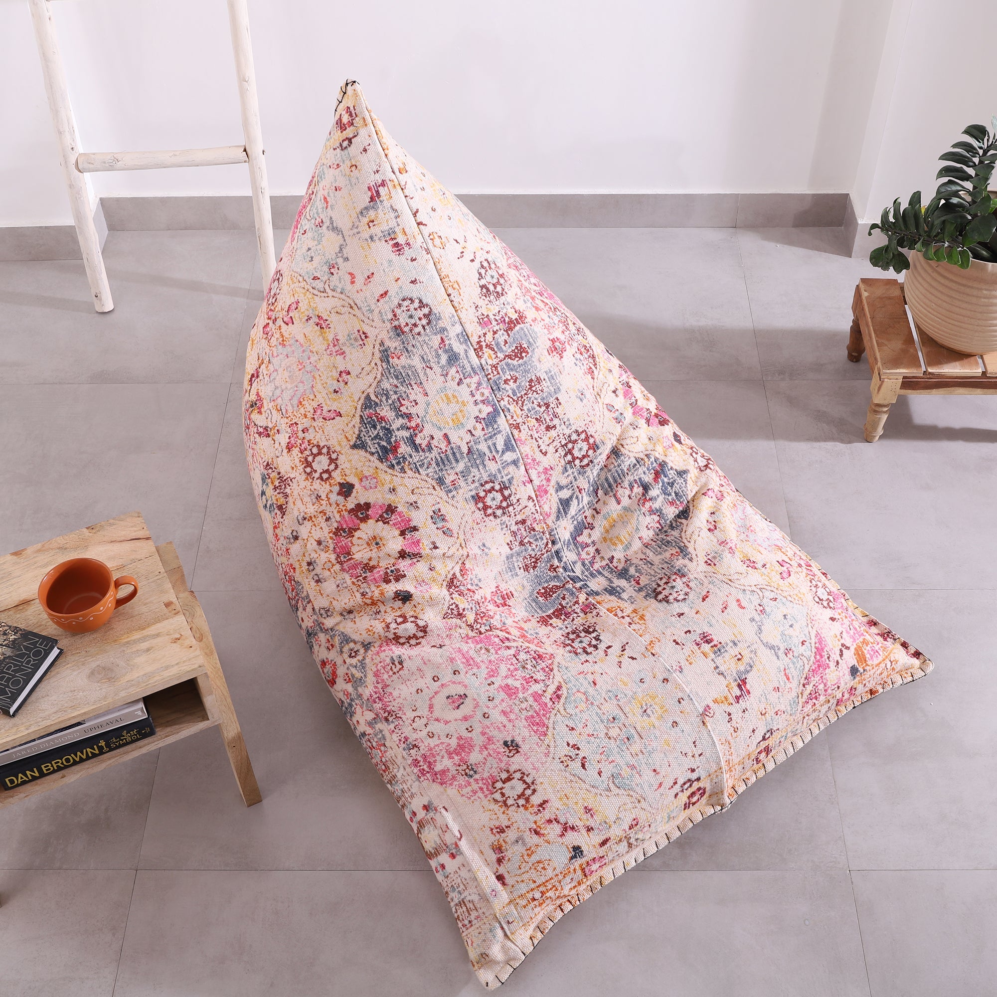 Moroccan Boho Enchantment - Handmade Bean Bag