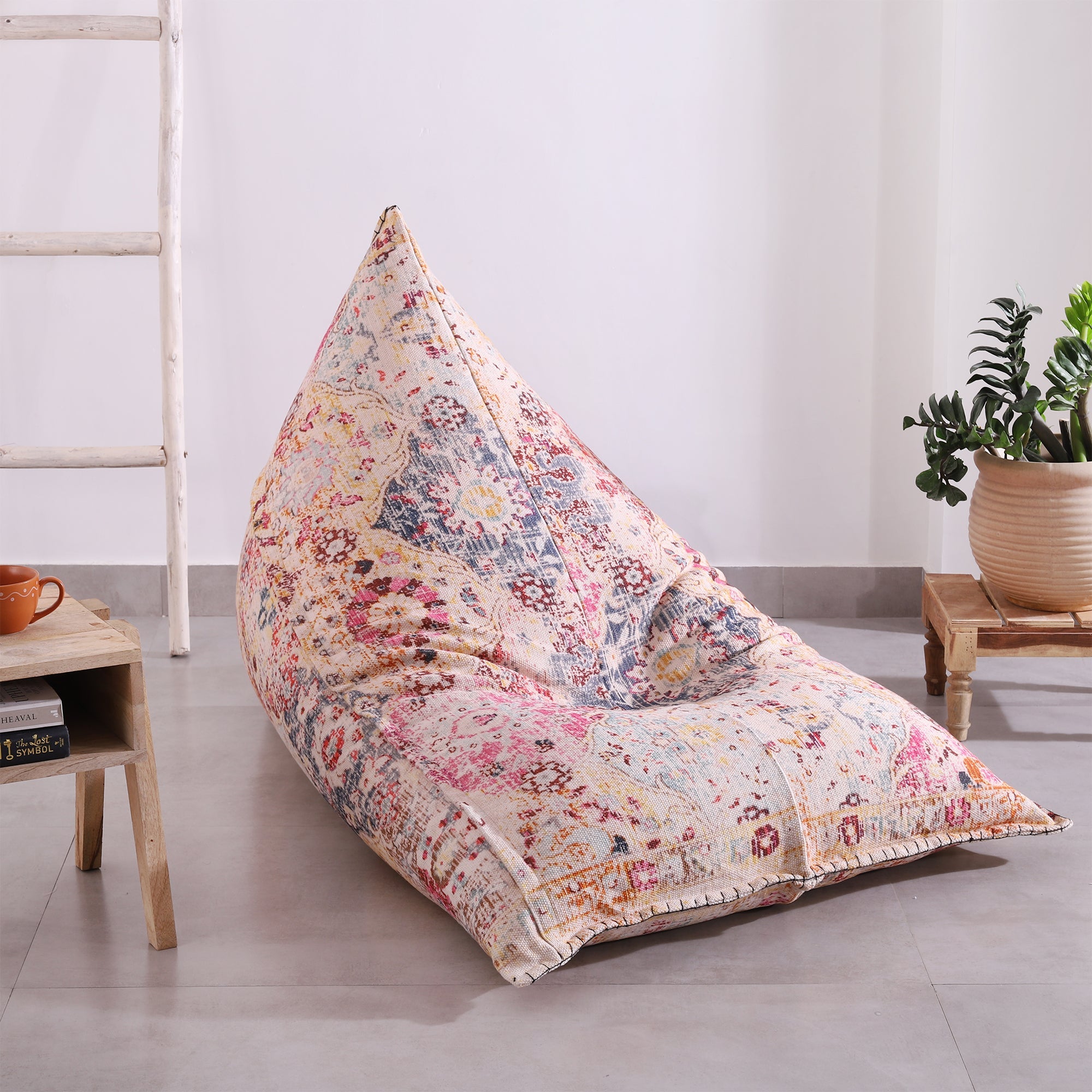 Moroccan Boho Enchantment - Handmade Bean Bag