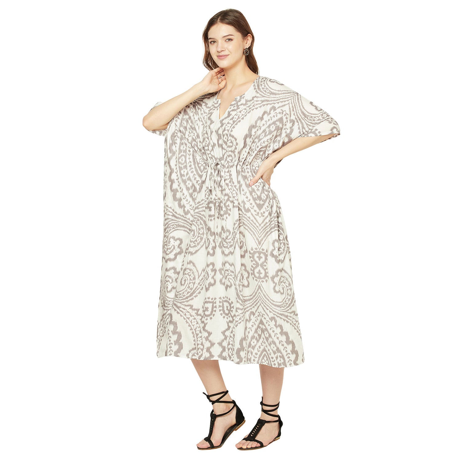 Earthly Elegance - 100% Cotton Kaftan