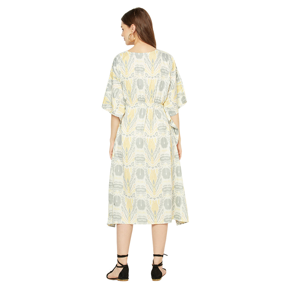 Serene Sanctuary Cotton Kaftan - 100% Cotton