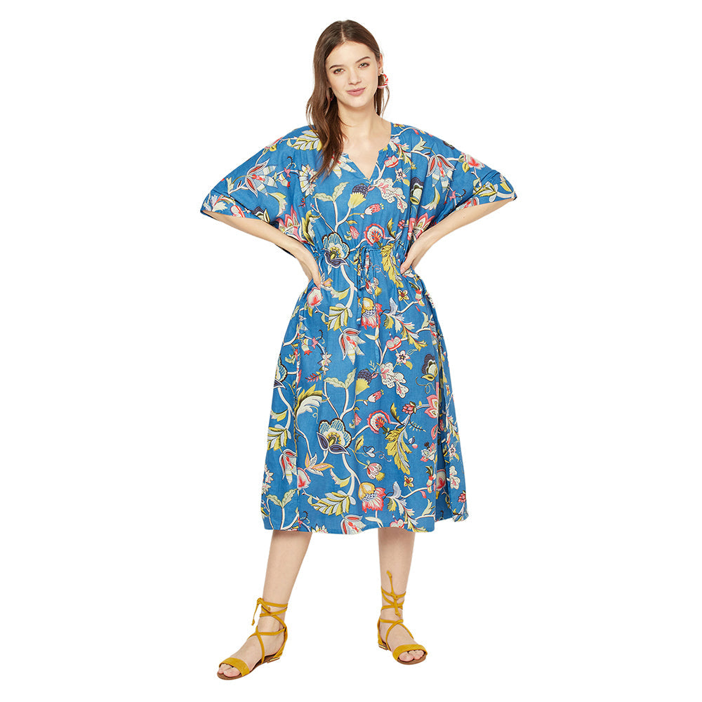 Frida’s Oasis Kimono Bathrobe - Boho Beachwear