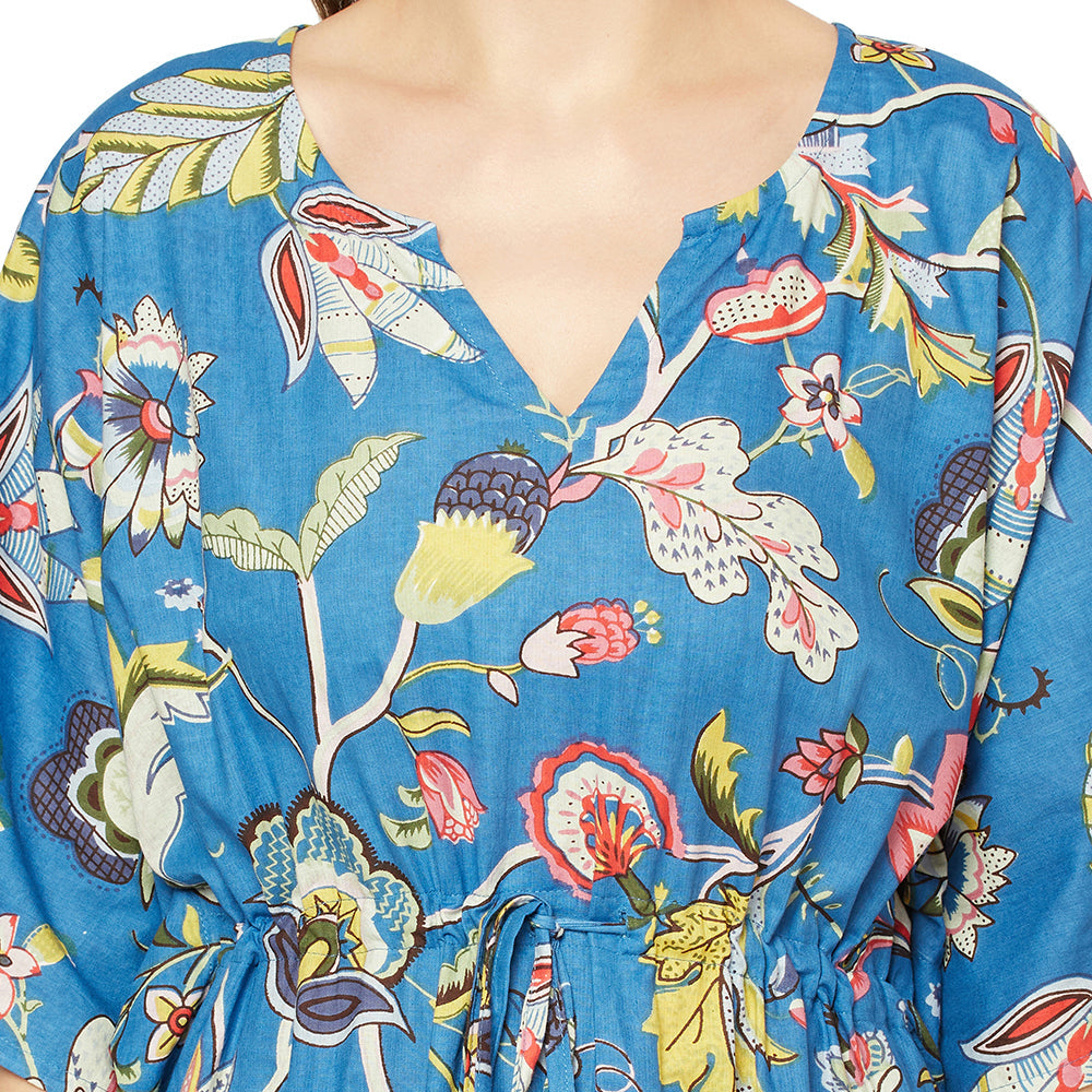 Frida’s Oasis Kimono Bathrobe - Boho Beachwear