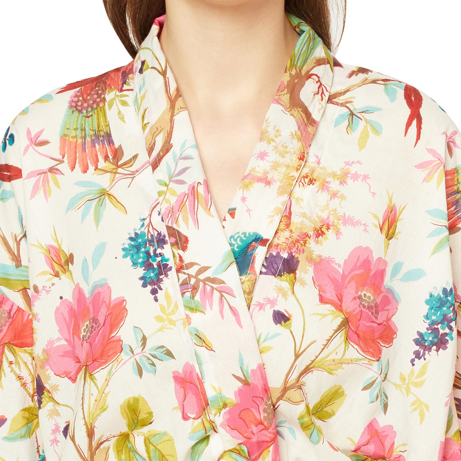 Birds of Paradise Cotton Kaftan