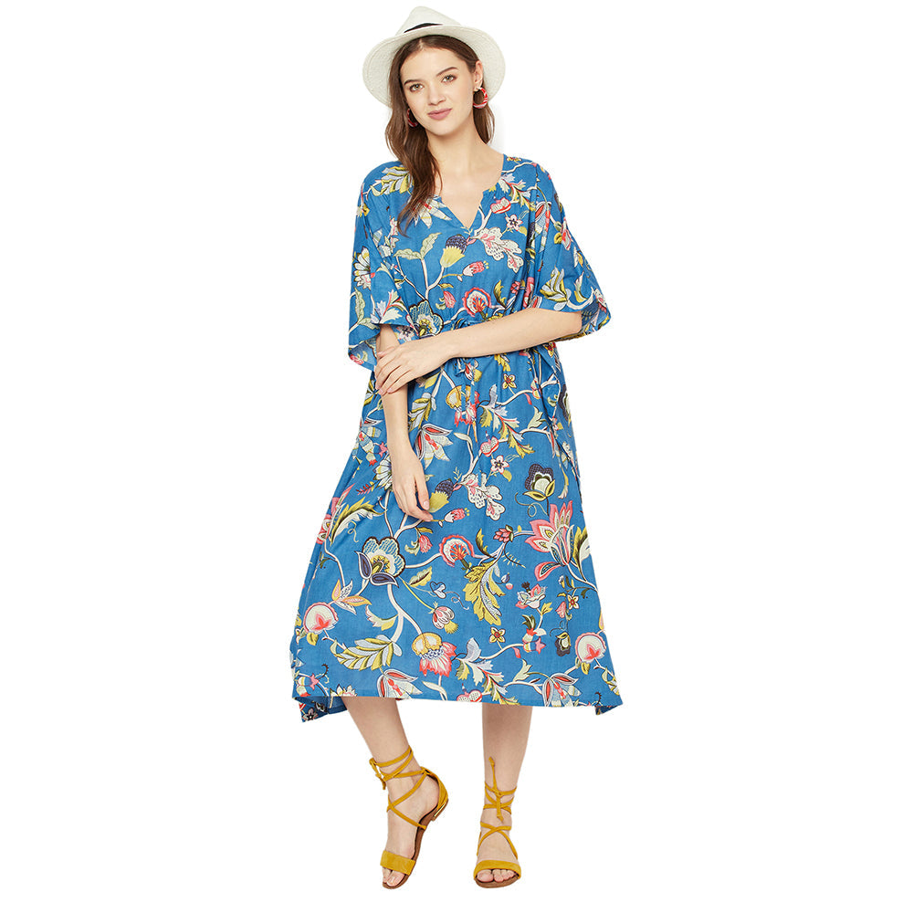 Frida’s Oasis Kimono Bathrobe - Boho Beachwear