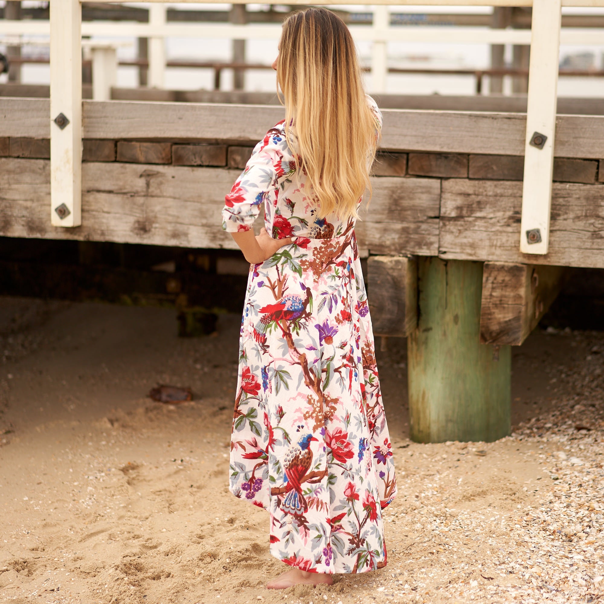 Island Paradise Cotton Dress | Relaxed Vibe