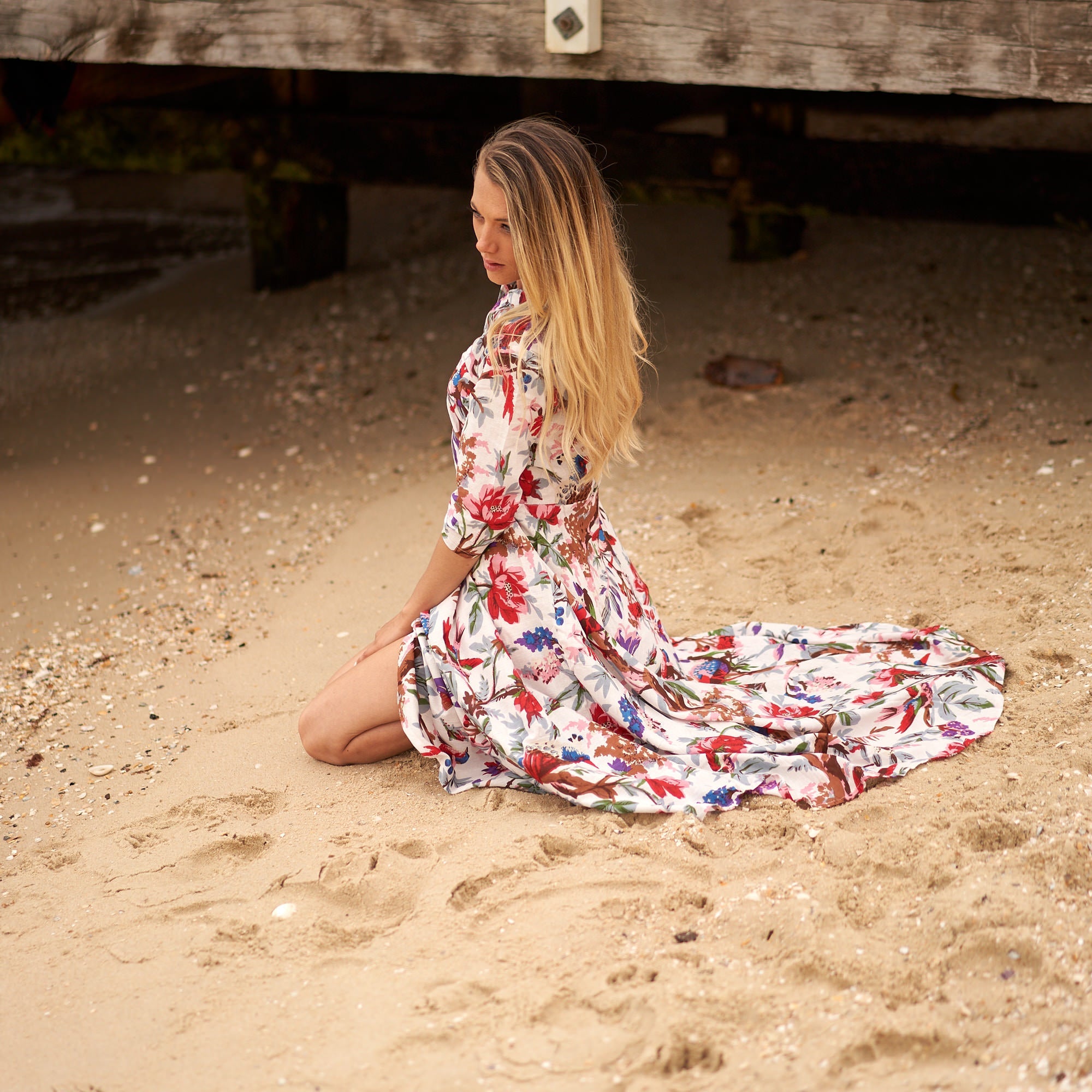 Island Paradise Cotton Dress | Relaxed Vibe