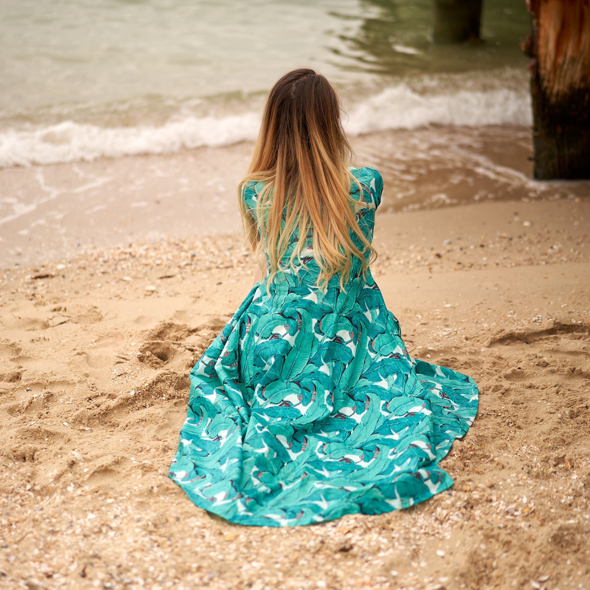 Tropical Escape Cotton Dress | Island Inspired