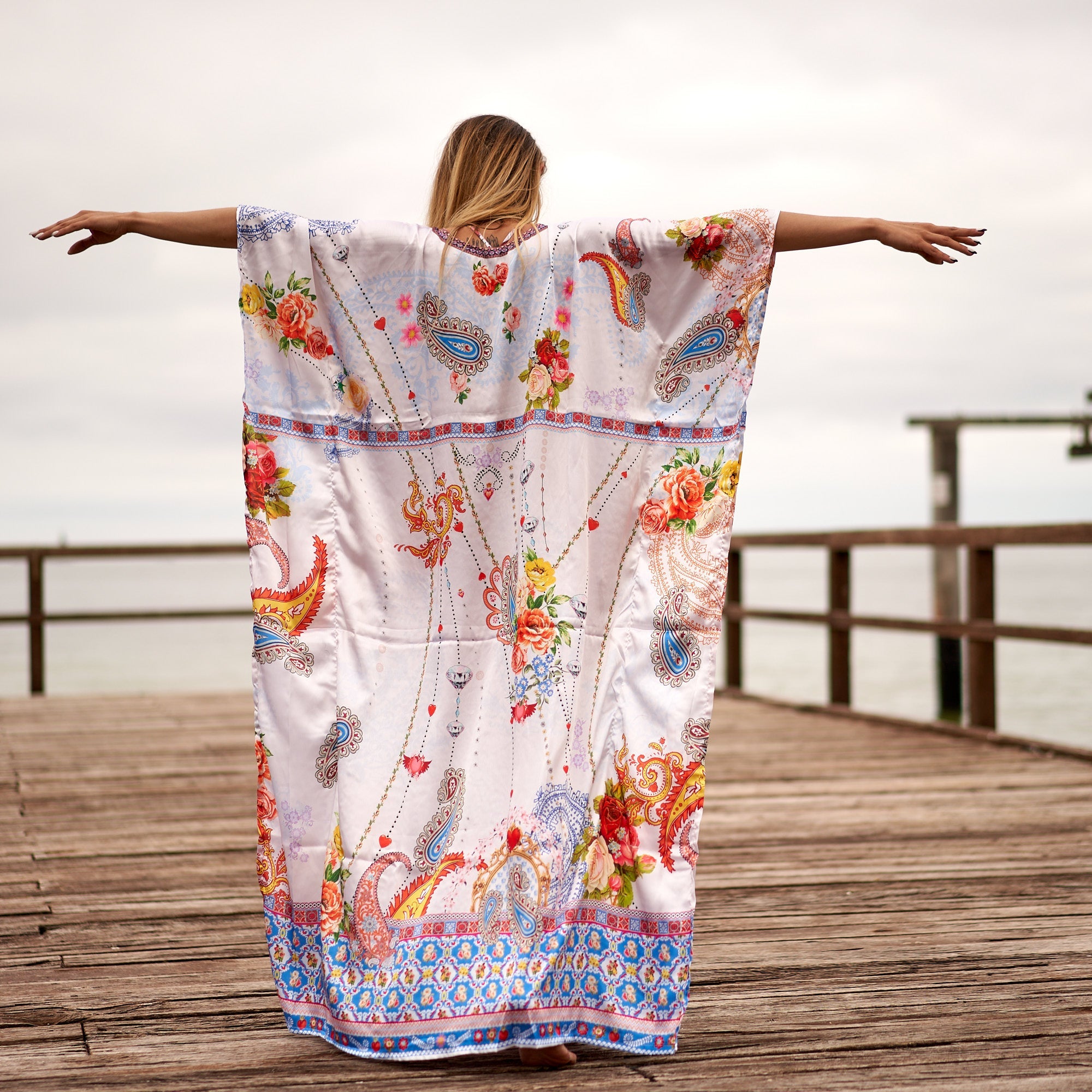 Vacation Vixen Silk Kaftan | Resort Ready