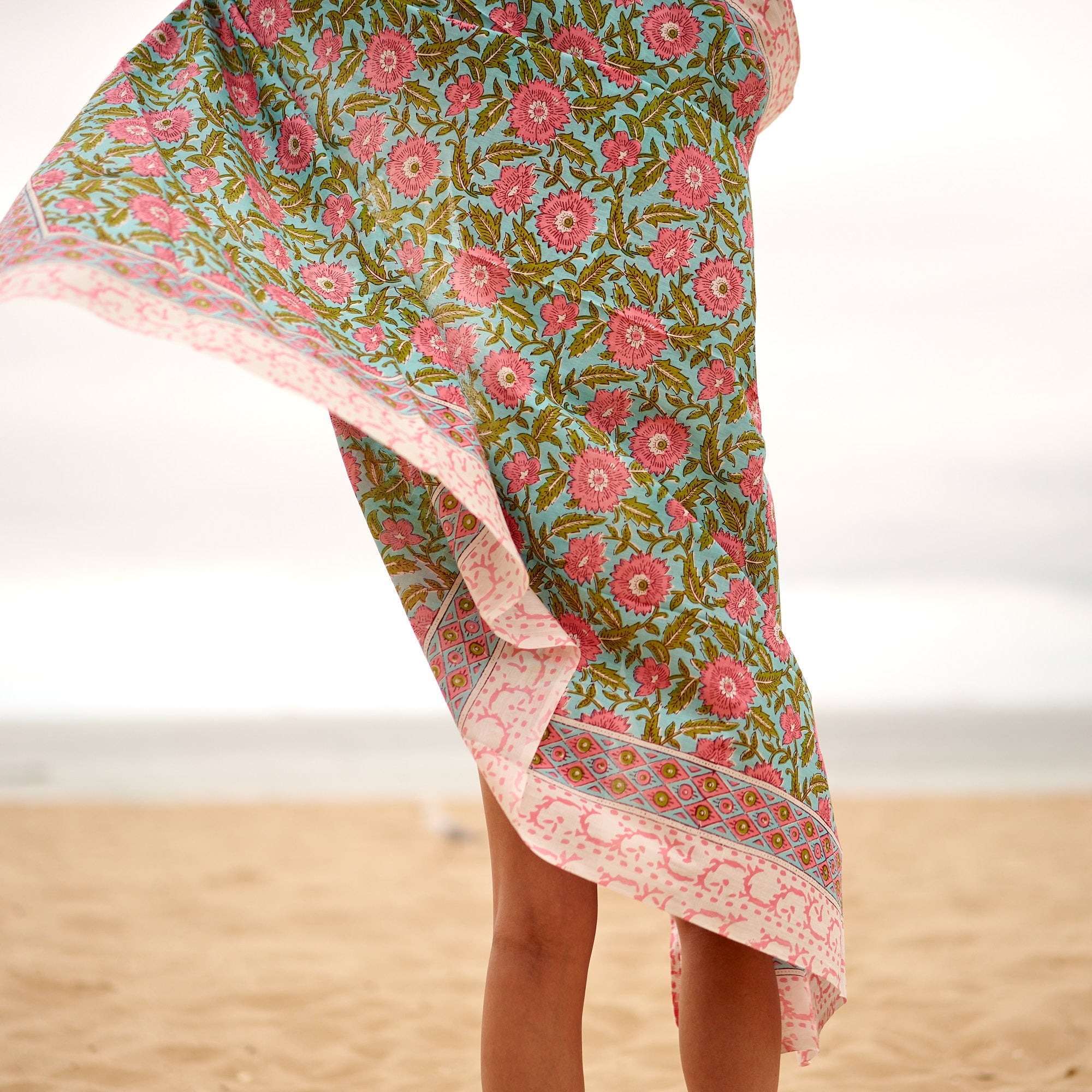 Find Me at the Beach Cotton Sarong | Beach Ready