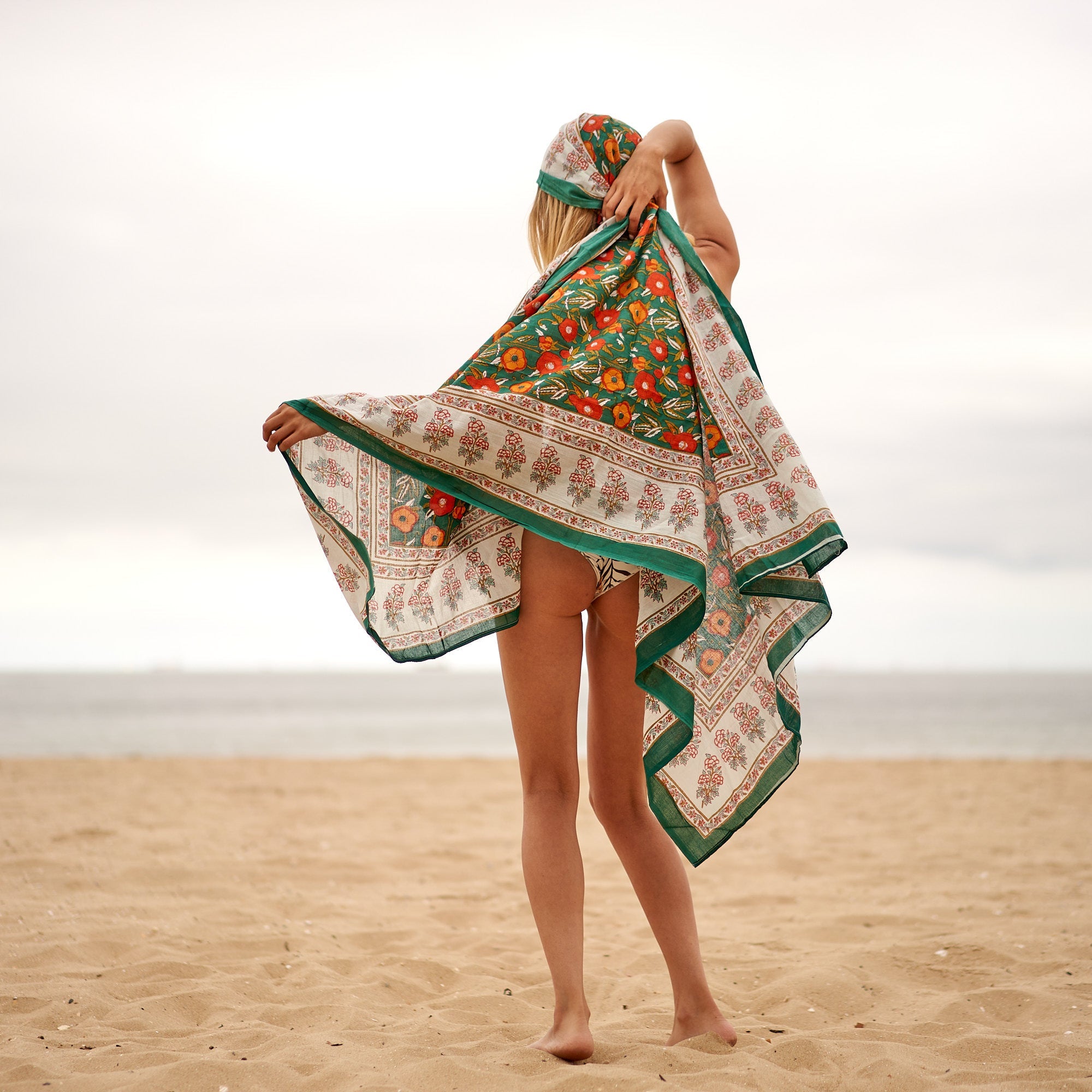 Island in the Sun Cotton Sarong | Bright & Breezy