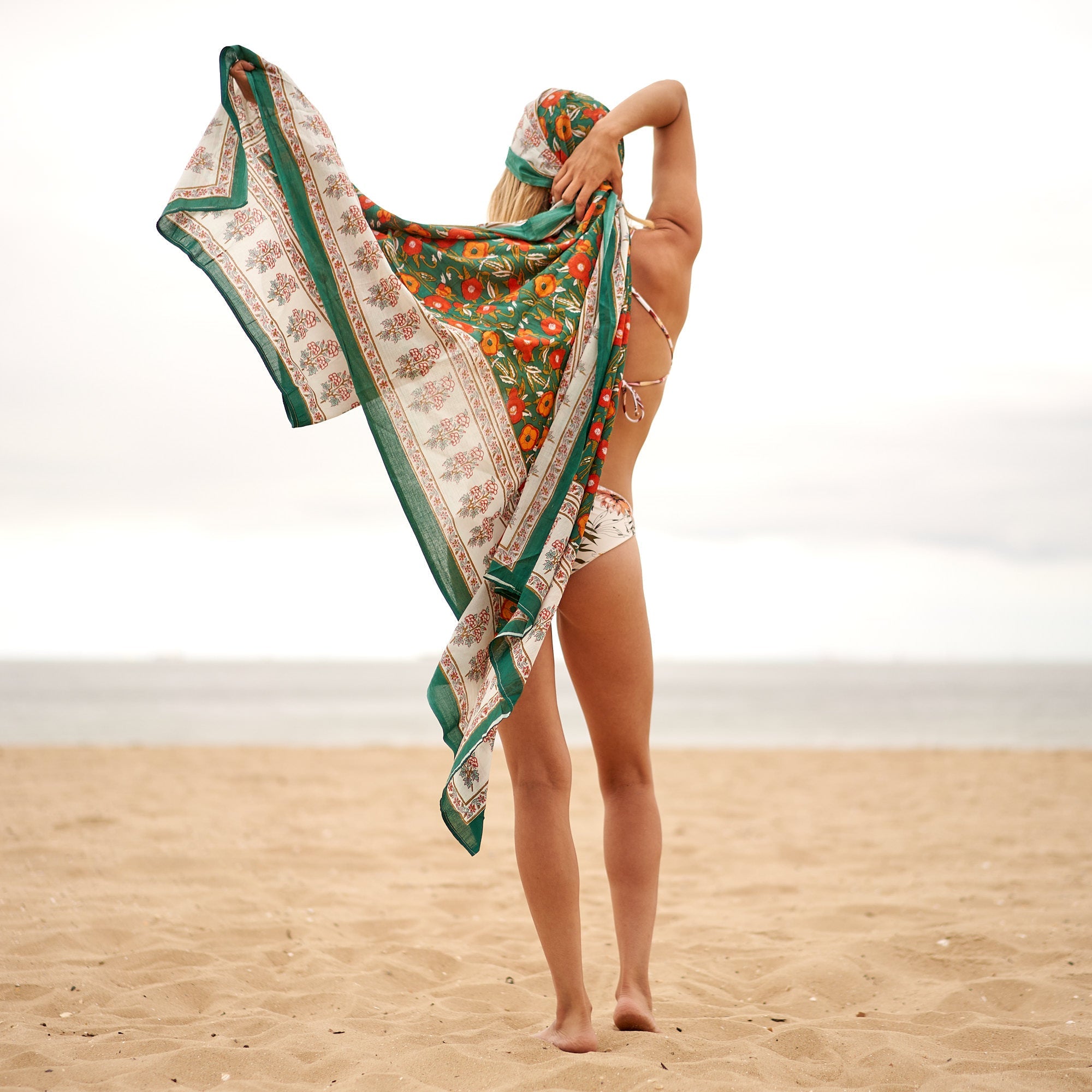 Island in the Sun Cotton Sarong | Bright & Breezy