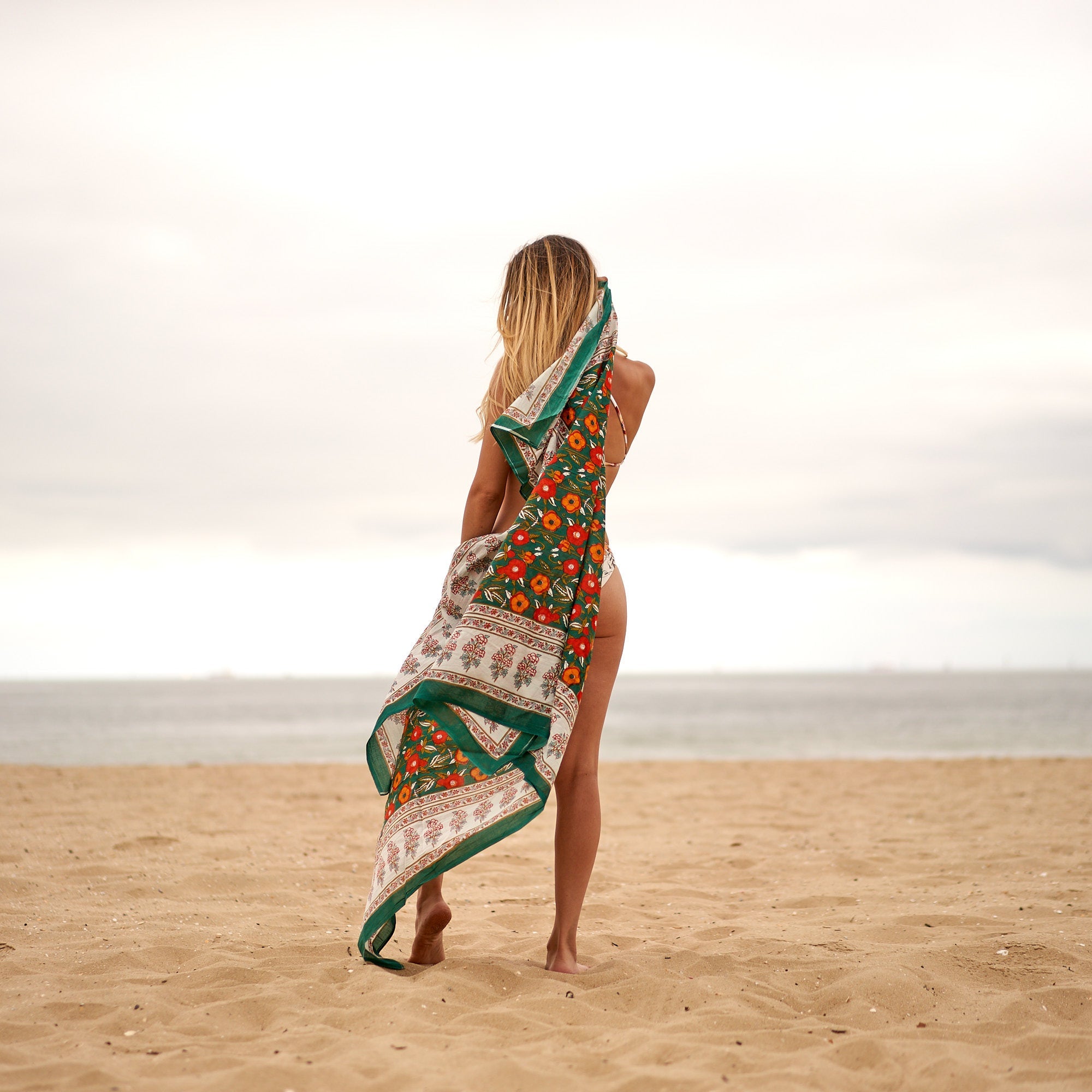 Island in the Sun Cotton Sarong | Bright & Breezy