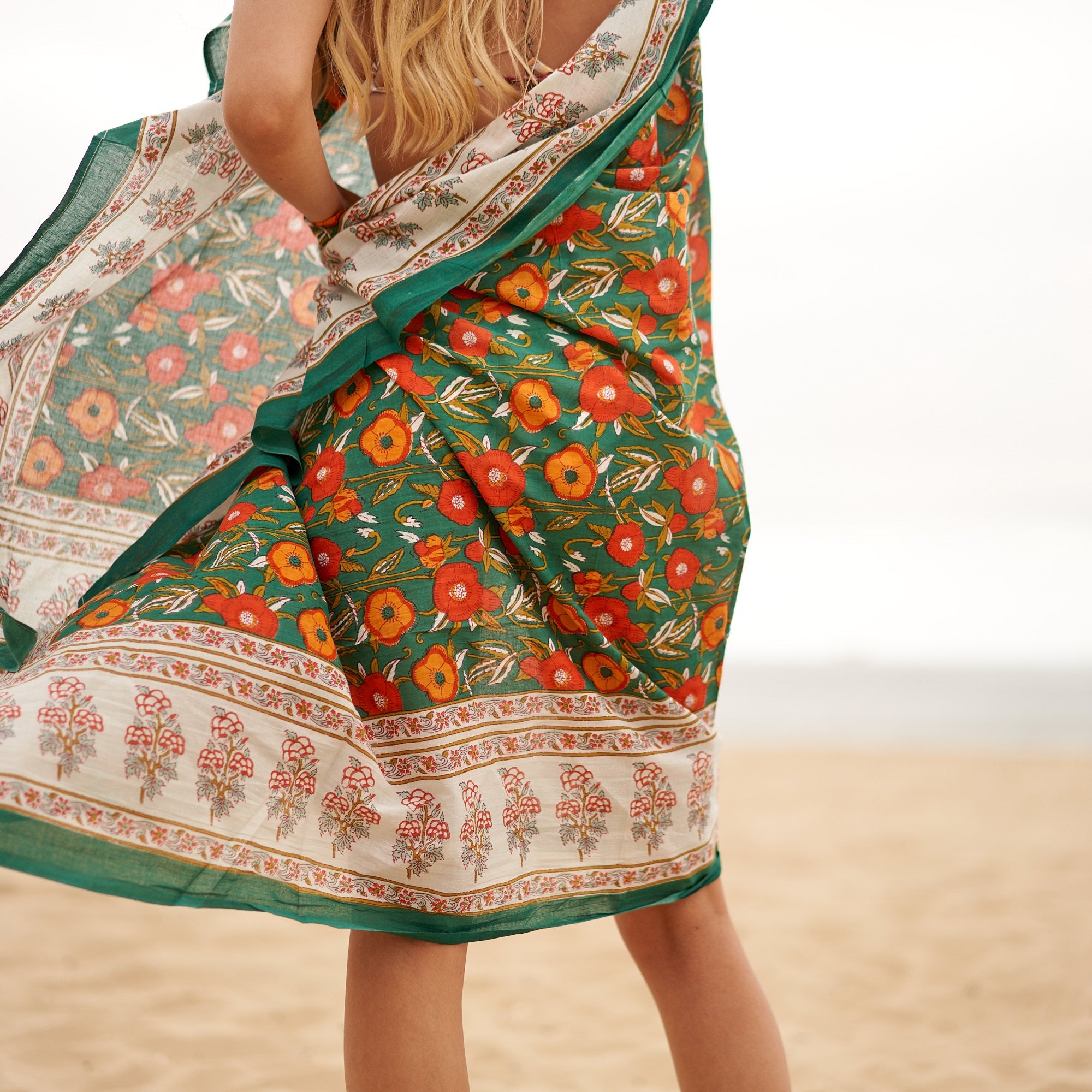 Island in the Sun Cotton Sarong | Bright & Breezy