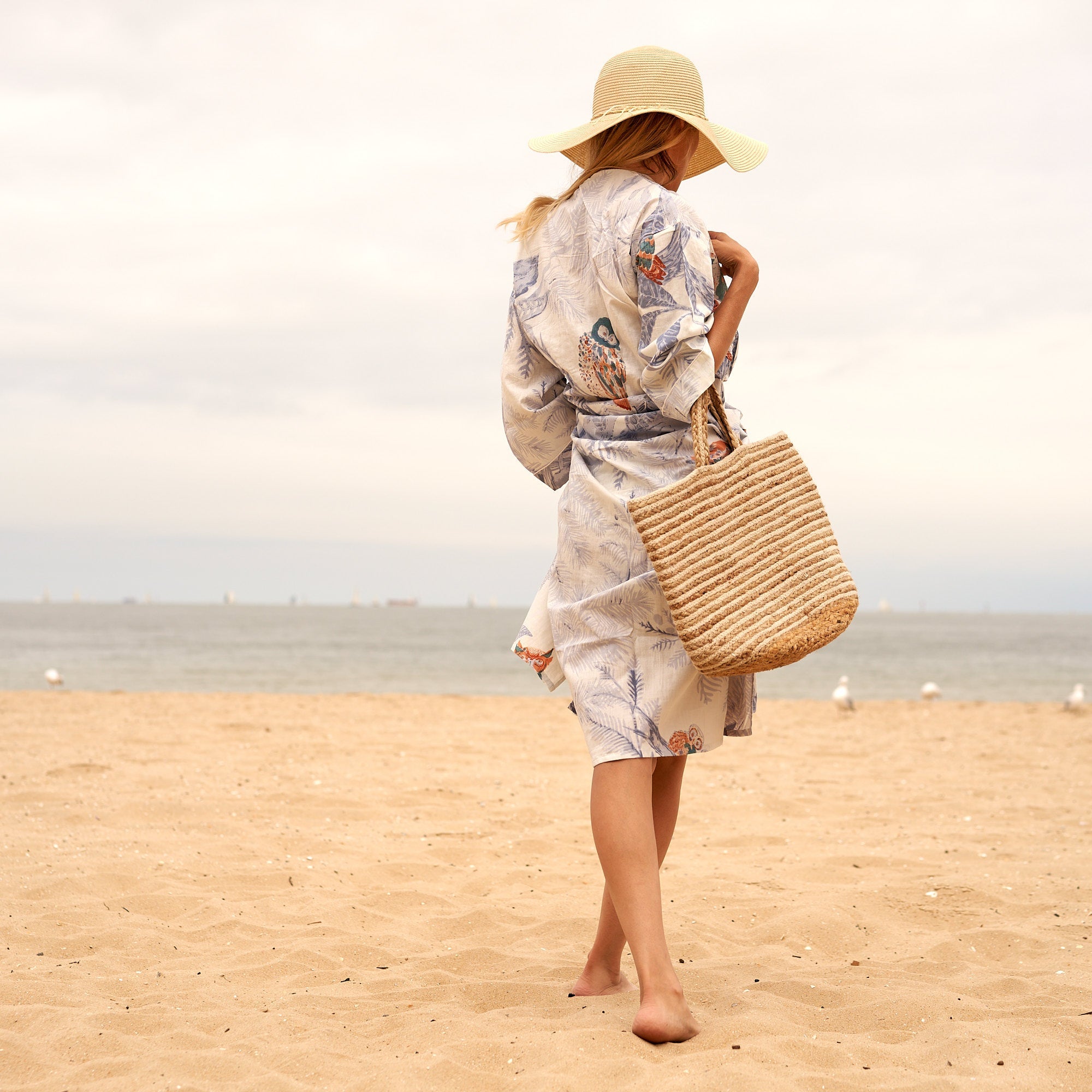 Jute Tote Bag - Earthly Elegance | Natural Style