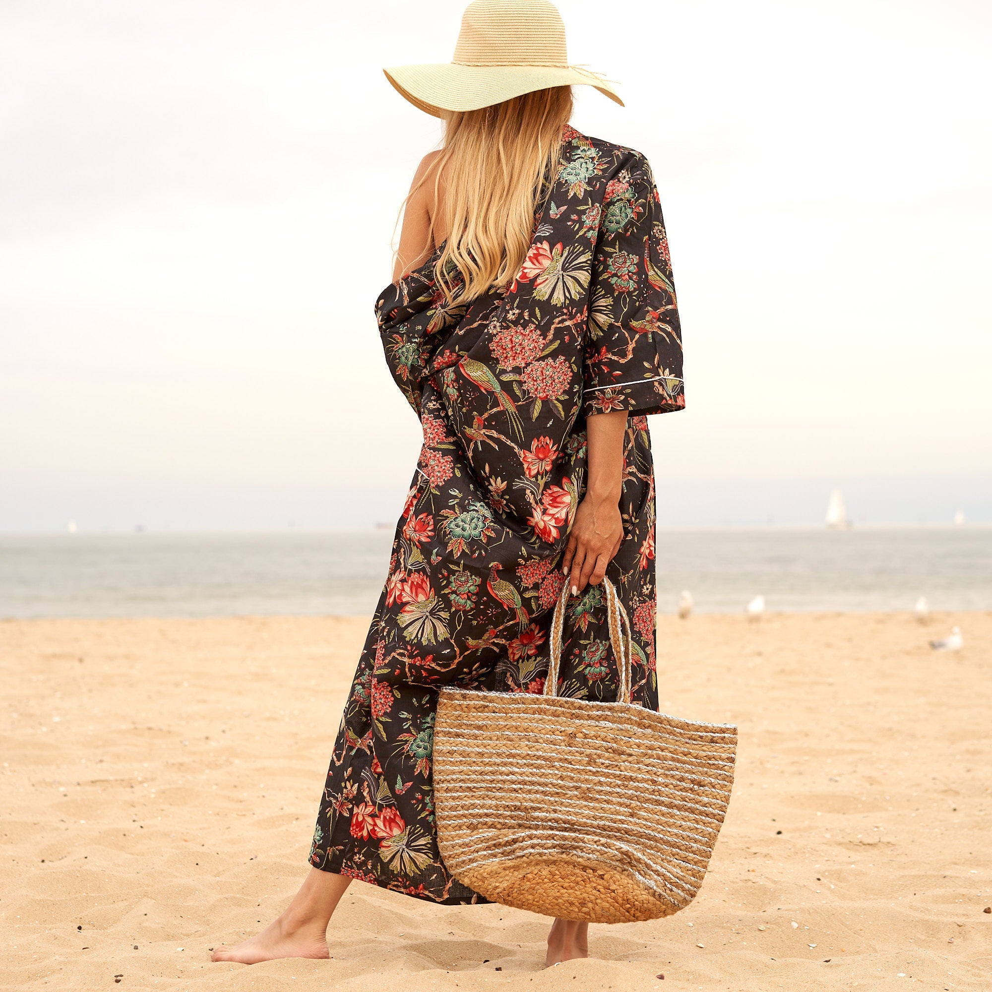 Jute Tote Bag - Whimsy Wander | Unique Look