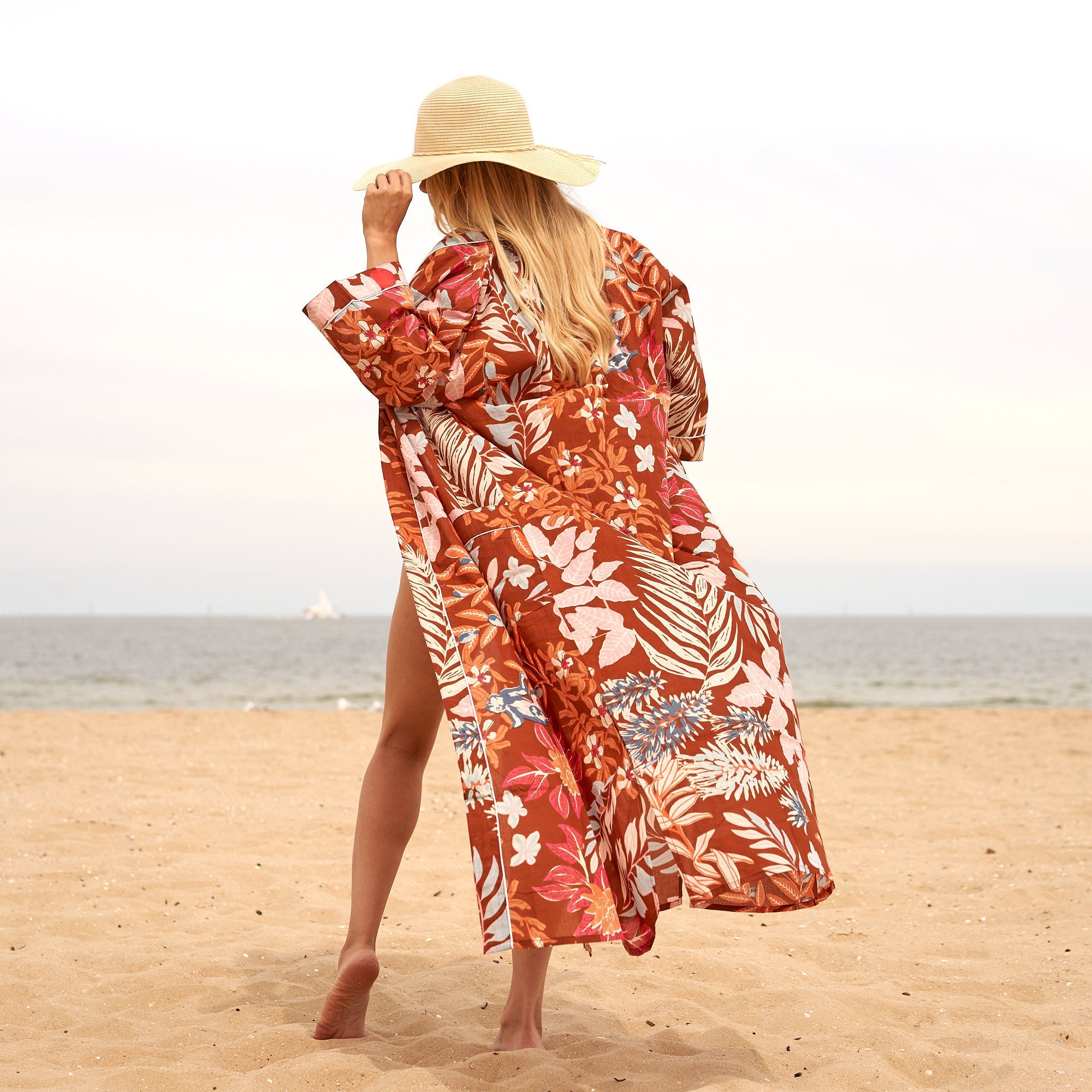 Frida's Exotica Cotton Kimono | Bohemian Spirit