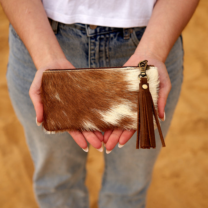 Genuine Cowhide Wallet Coin Purse - Samaira