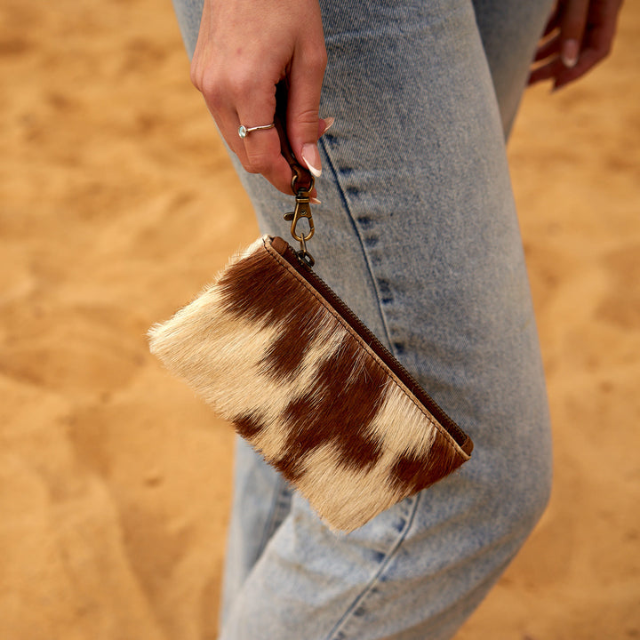 Genuine Cowhide Wallet Coin Purse - Samaira