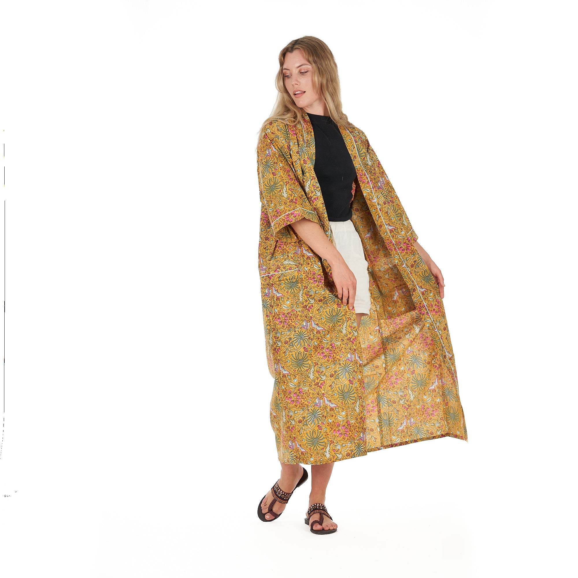 Sunburst Sensations Kimono Robe