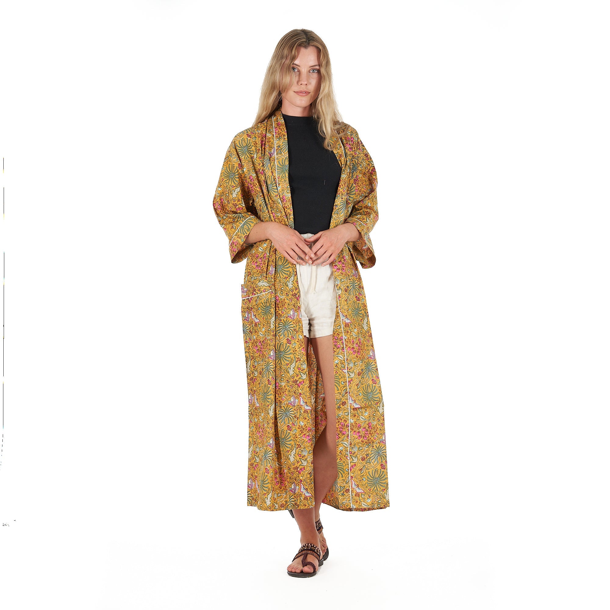 Sunburst Sensations Kimono Robe