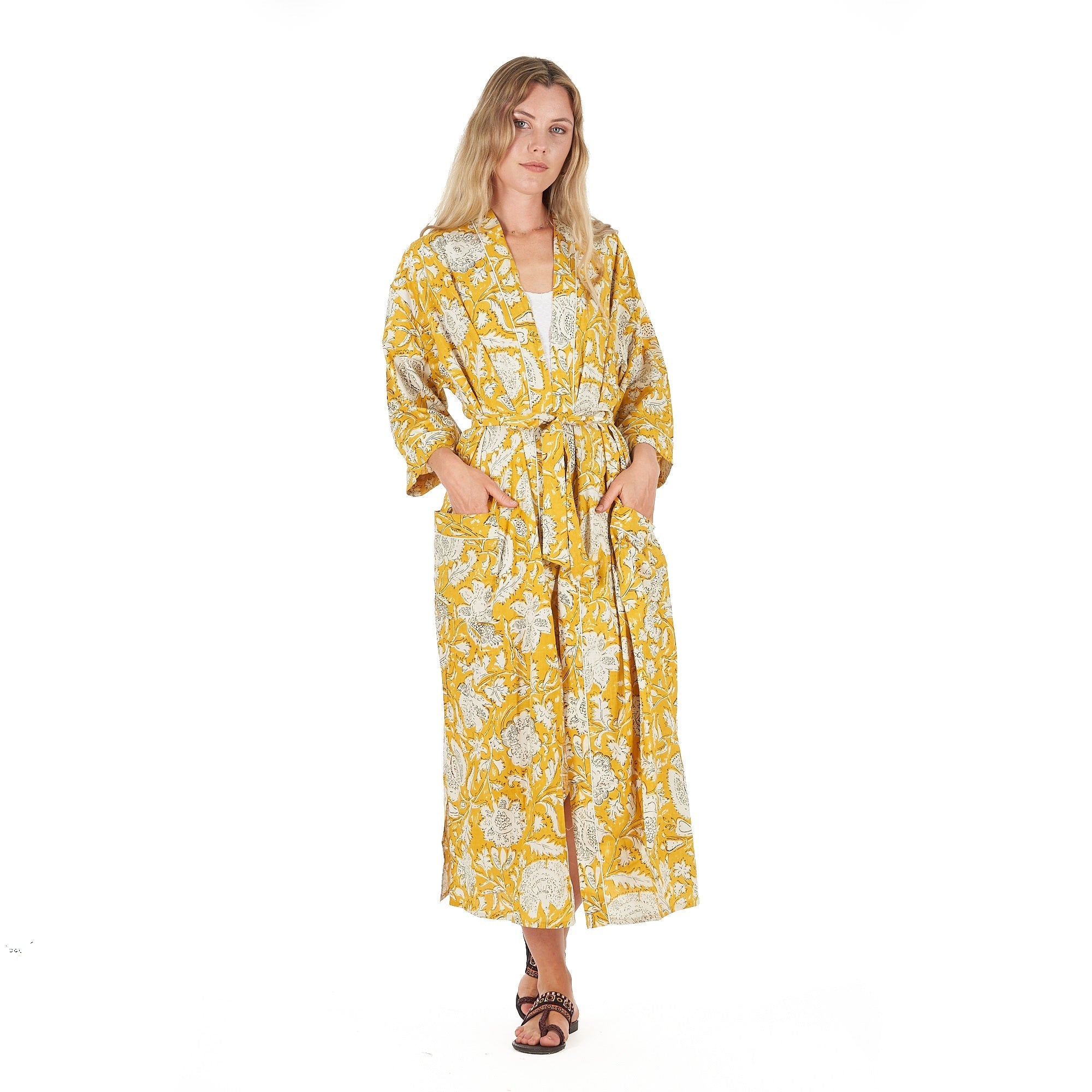 Summer Love Cotton Kimono Robe