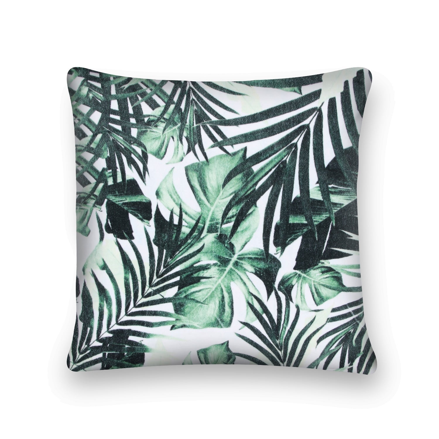 Tropical Refuge Velvet Cushion Cover - Cotton