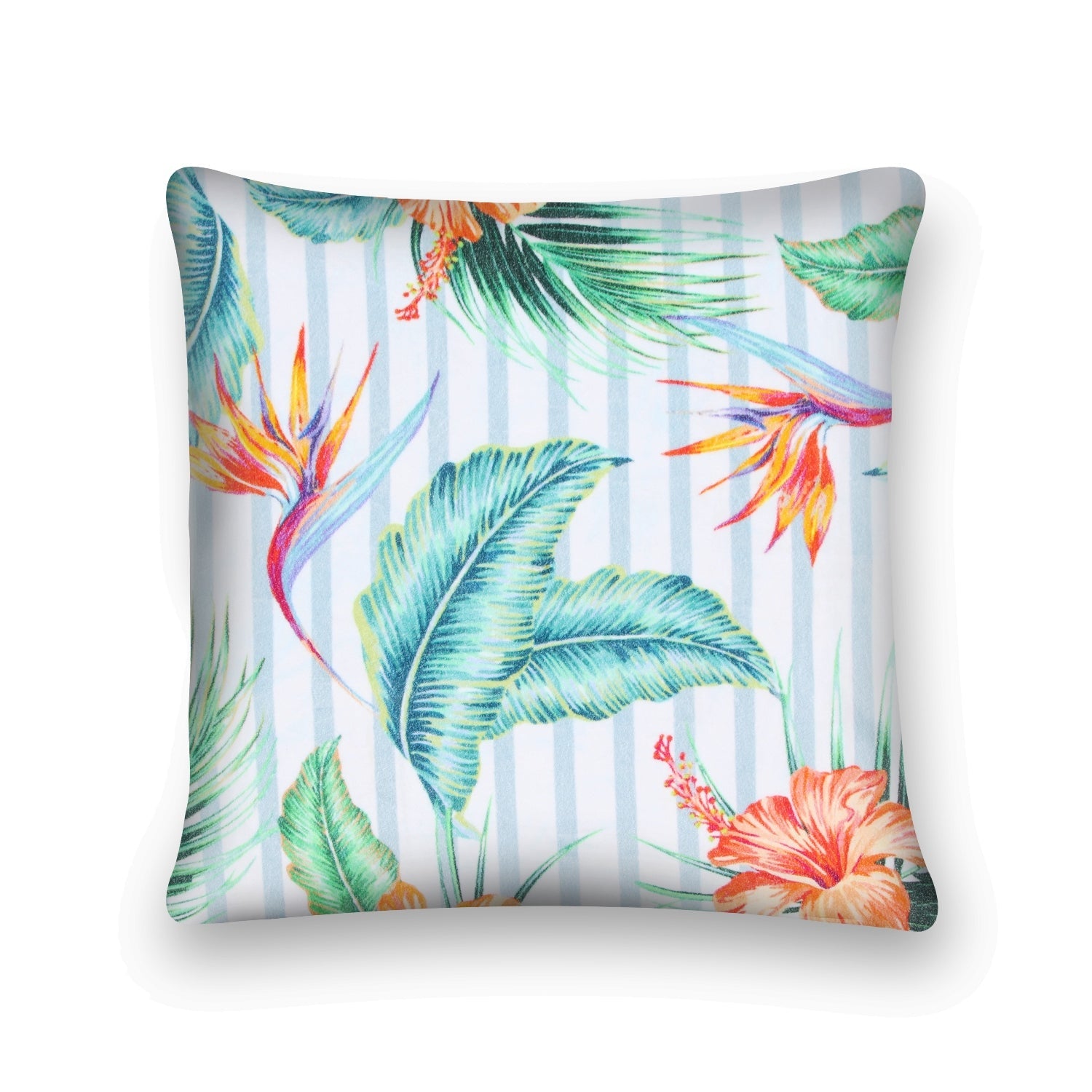 Jungle Haze Velvet Cushion Cover – Tropical Boho