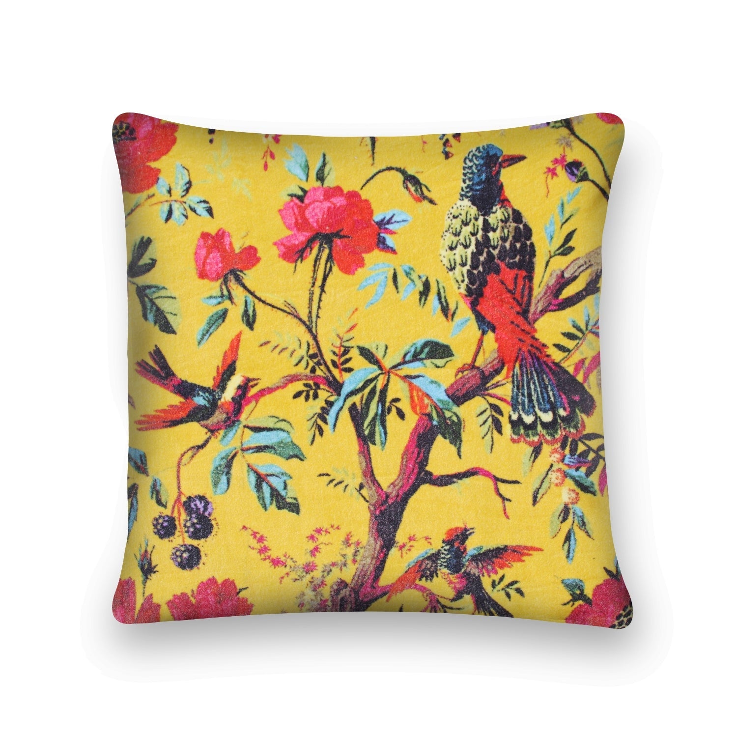 Inspired by Frida Velvet Cushion – Luxe Art