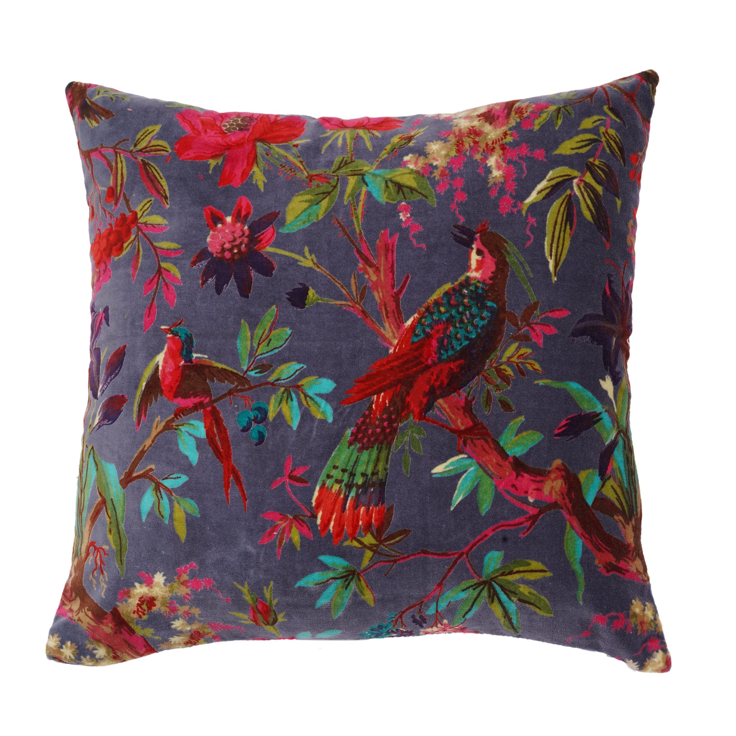 'Aviva Getaway' Velvet Cushion Cover - Elegant Decor