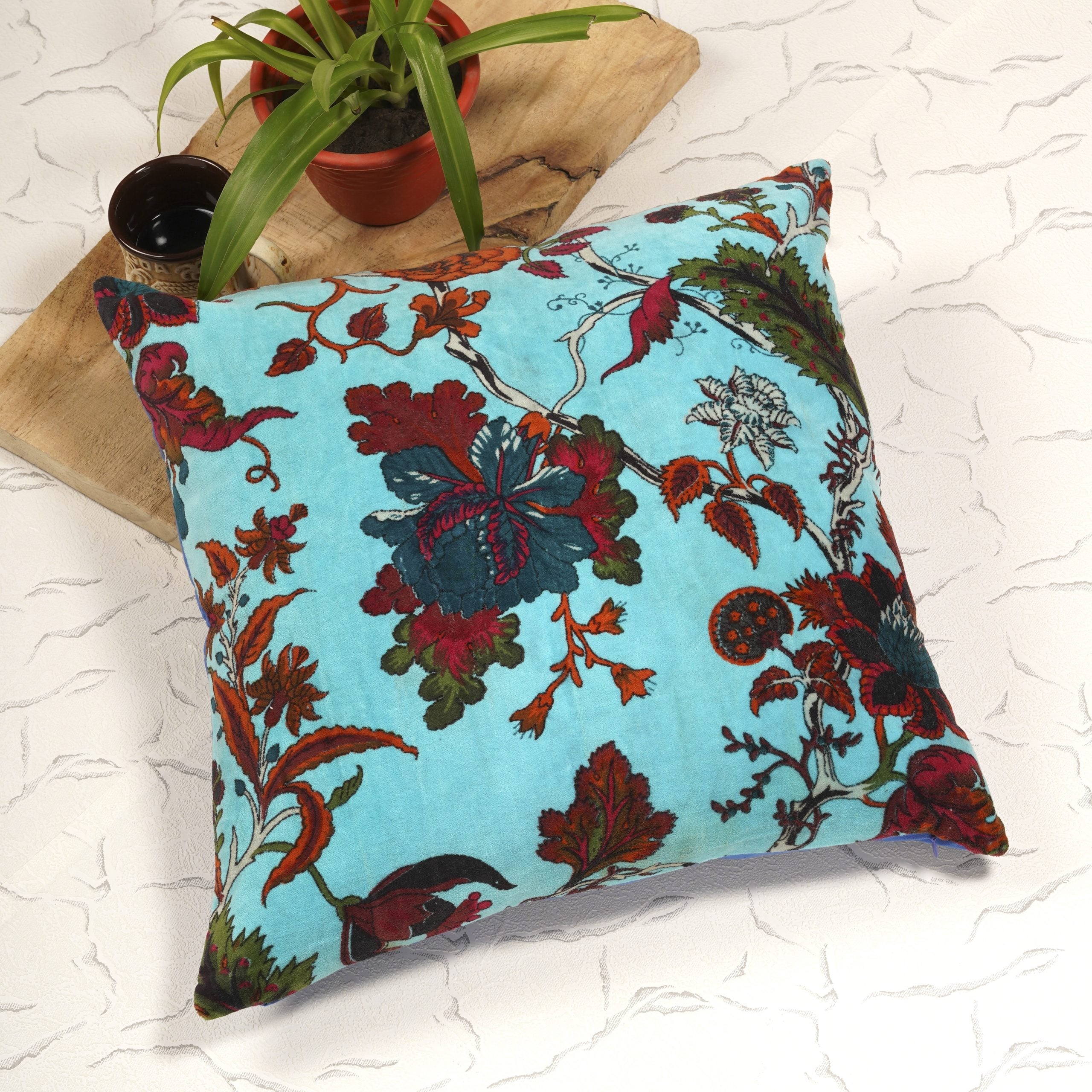 'Amaira Allure' Velvet Cushion Cover - Luxurious Feel