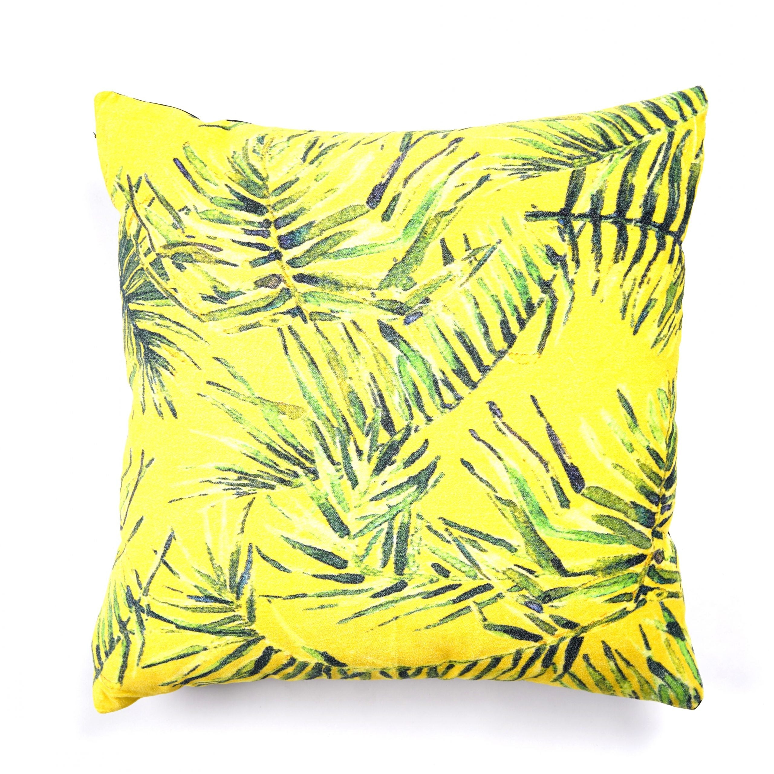 Lush Dreamscape - Cotton Velvet Cushion Cover