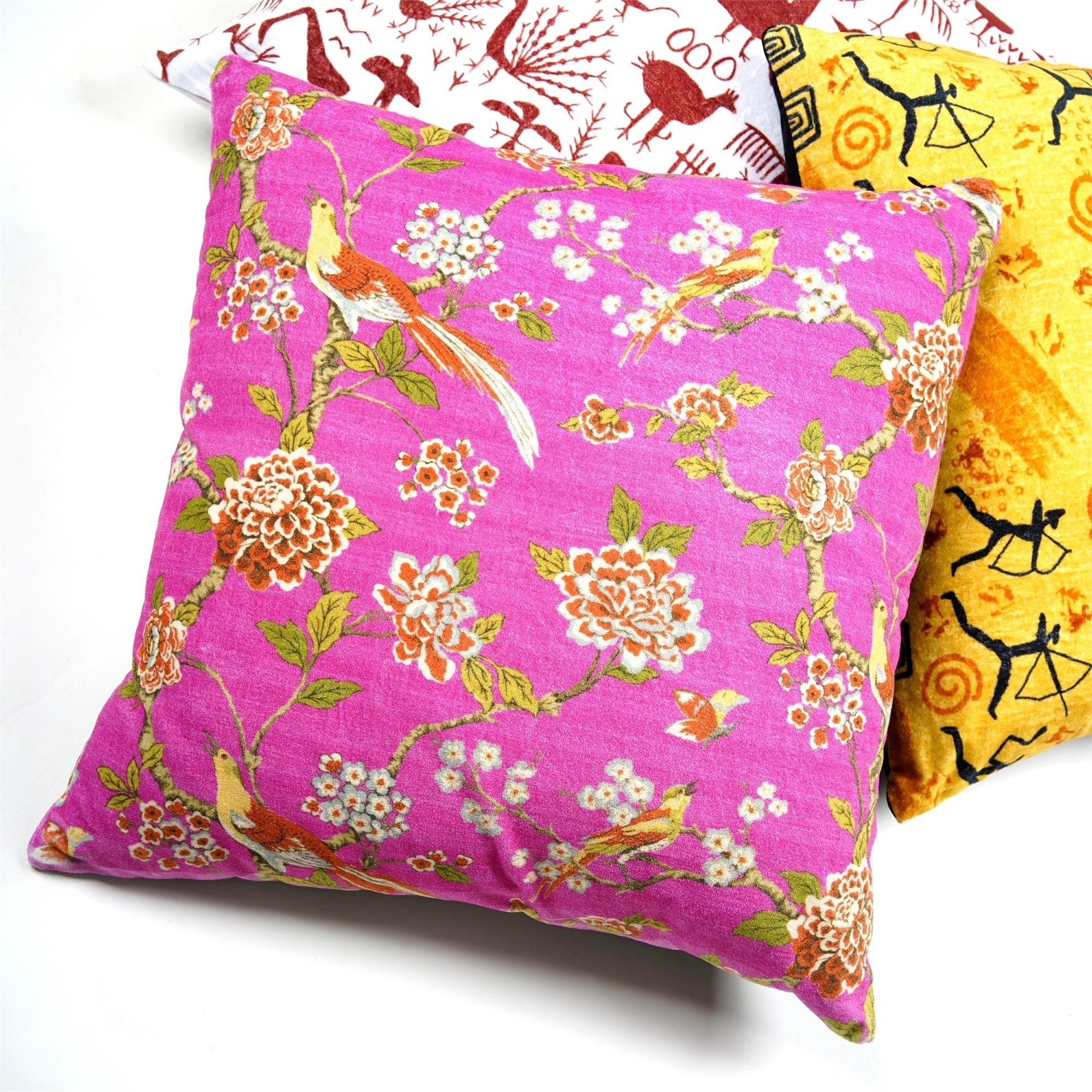 Whimsical Wings - Cotton Velvet Cushion Cover