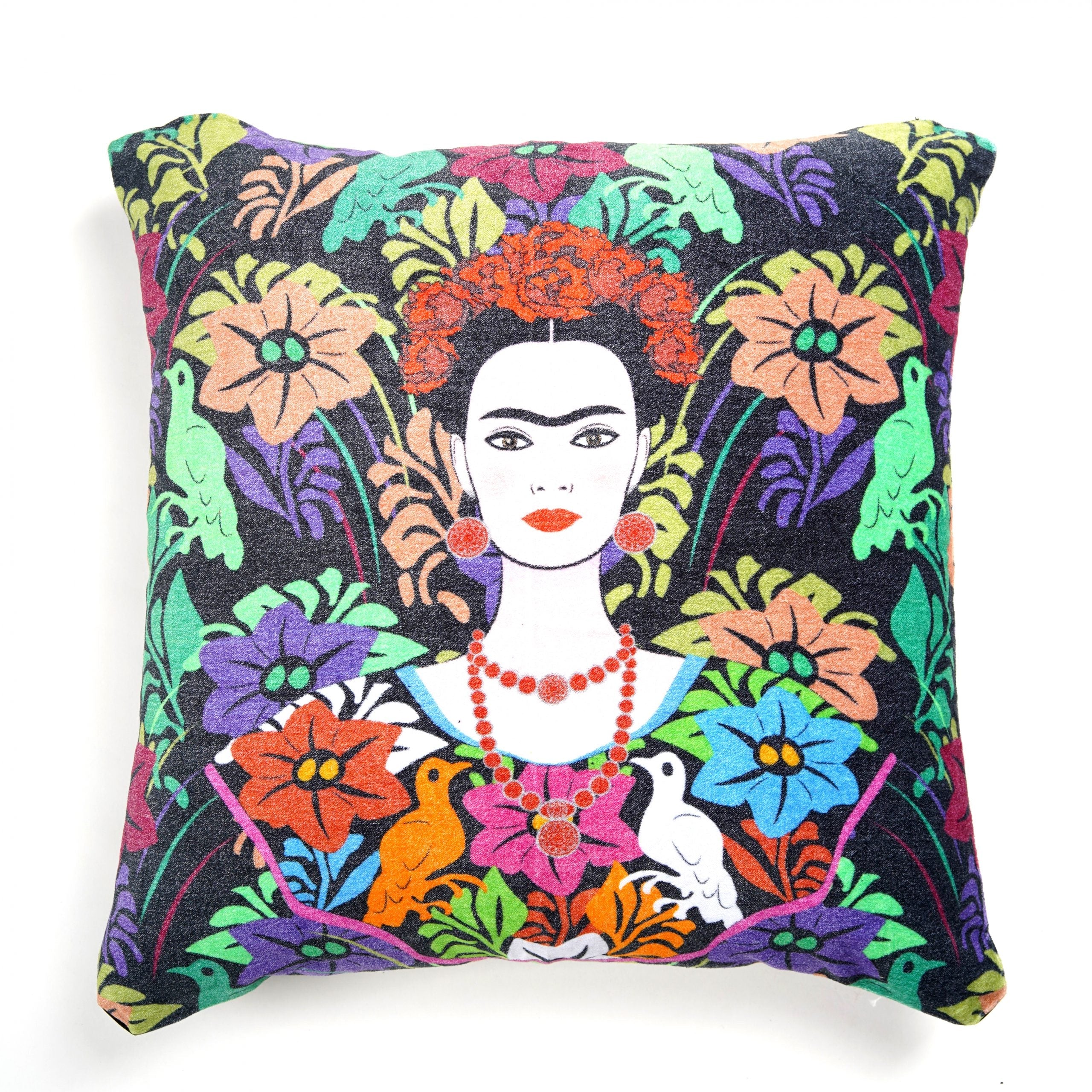 Artistic Allure - Cotton Velvet Cushion Cover