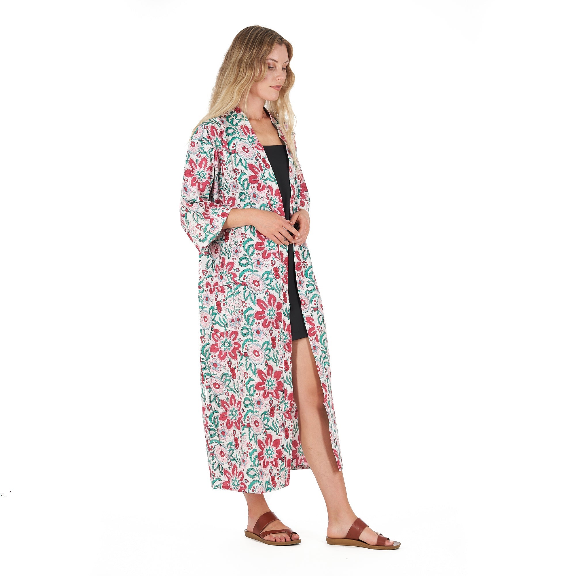 Cozy Couture Cotton Kimono Robe