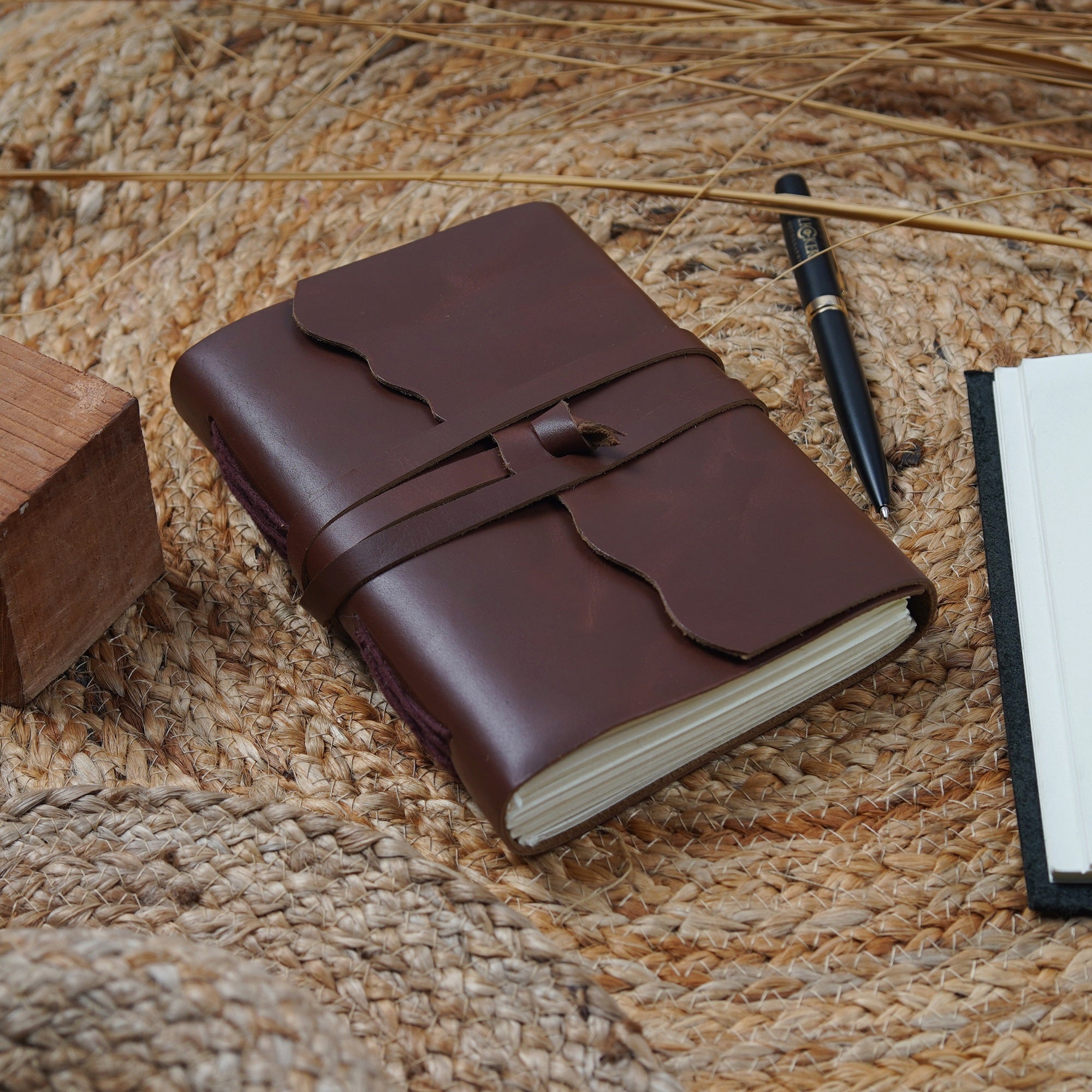 Antique Adventures Leather Journal