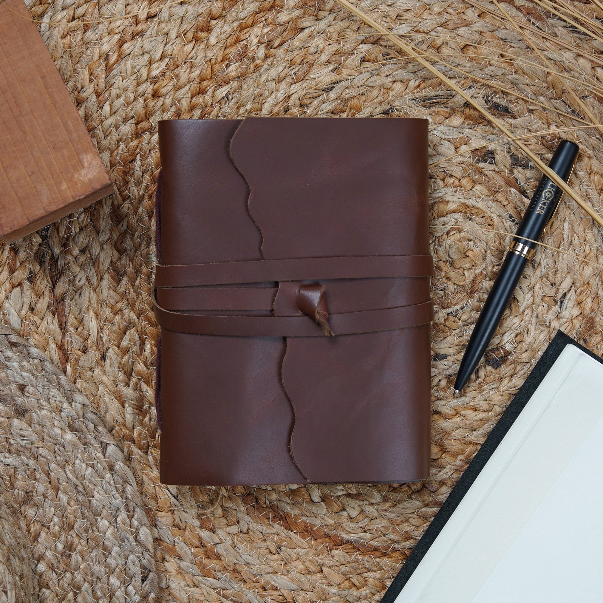 Antique Adventures Leather Journal