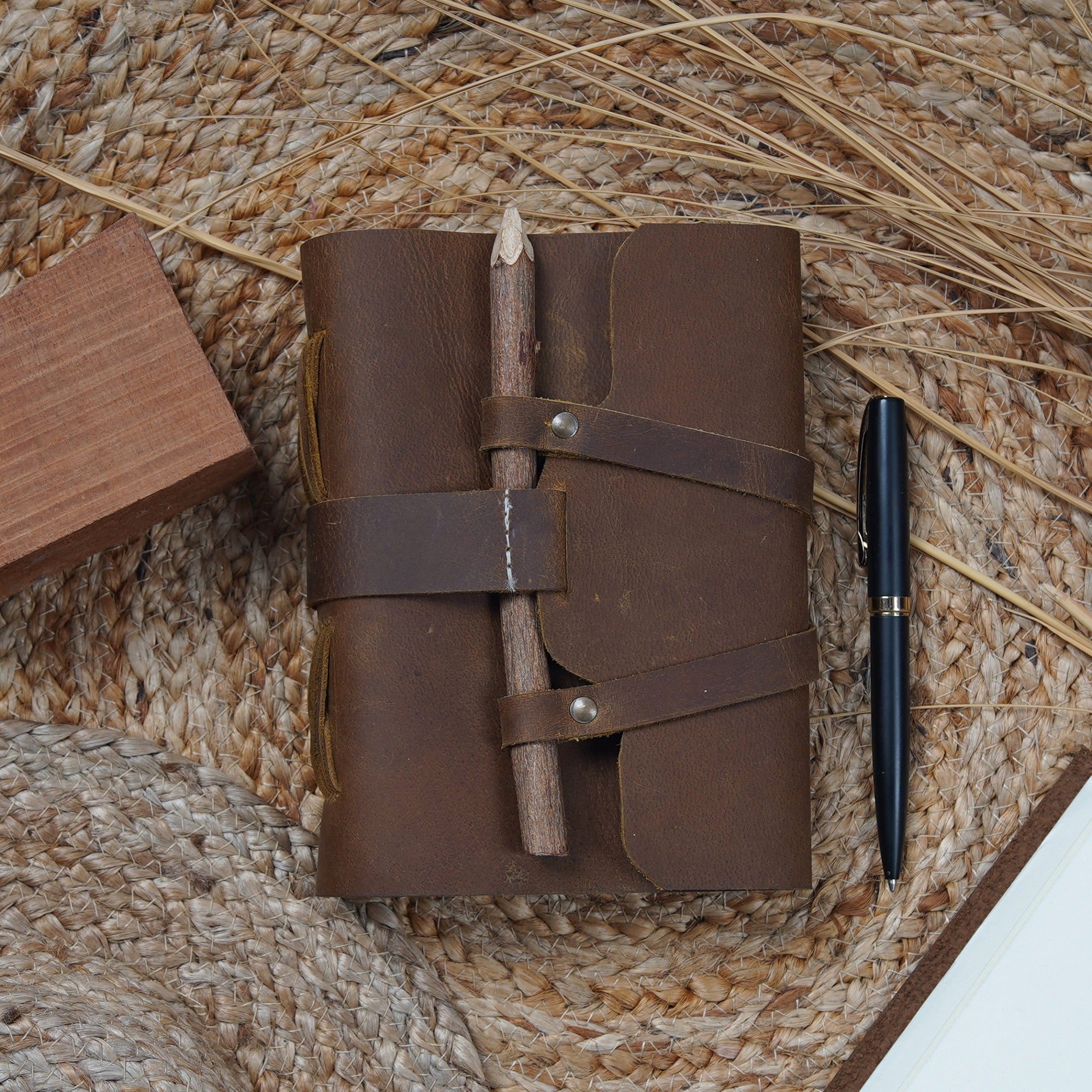 Penning Down Heritage Leather Journal