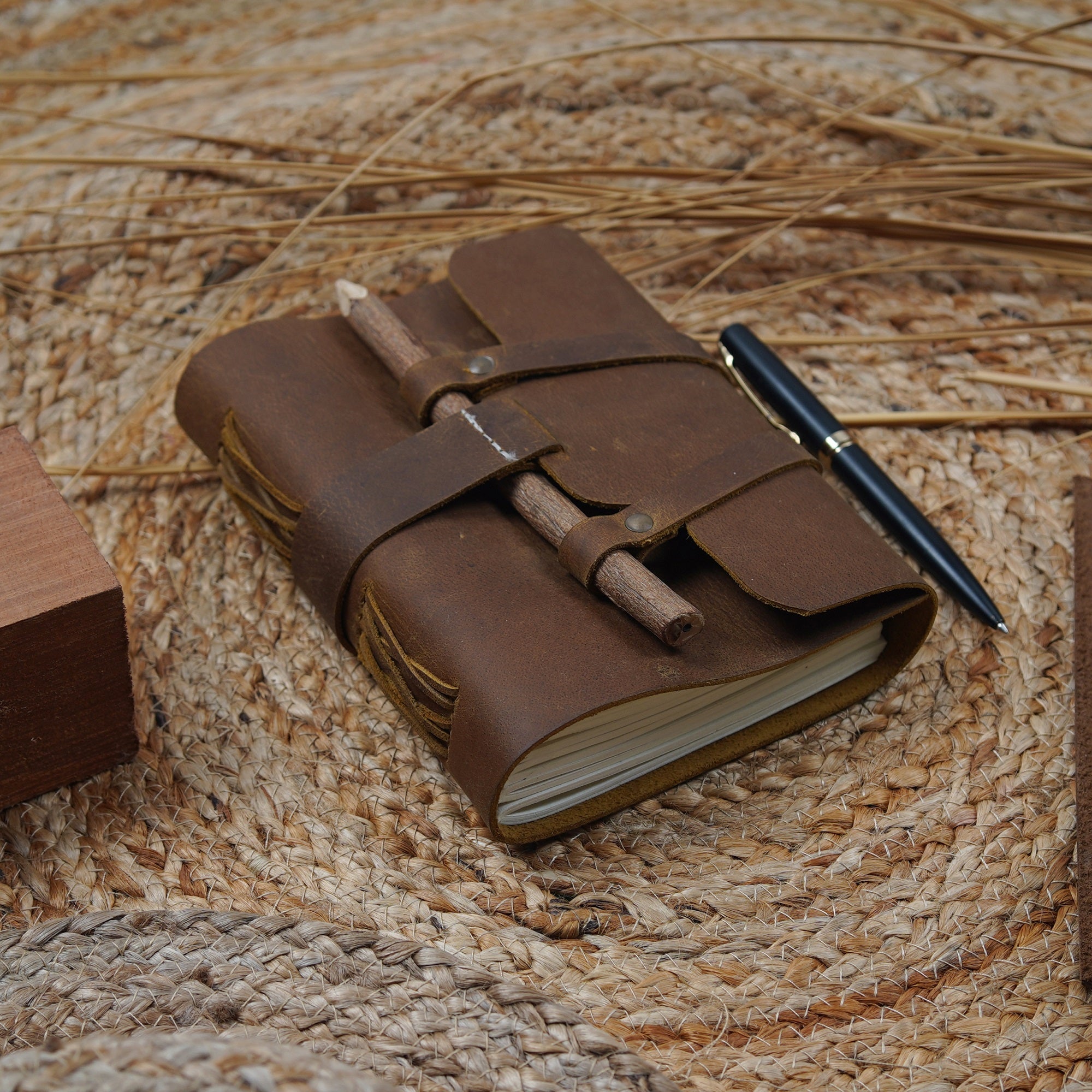 Penning Down Heritage Leather Journal