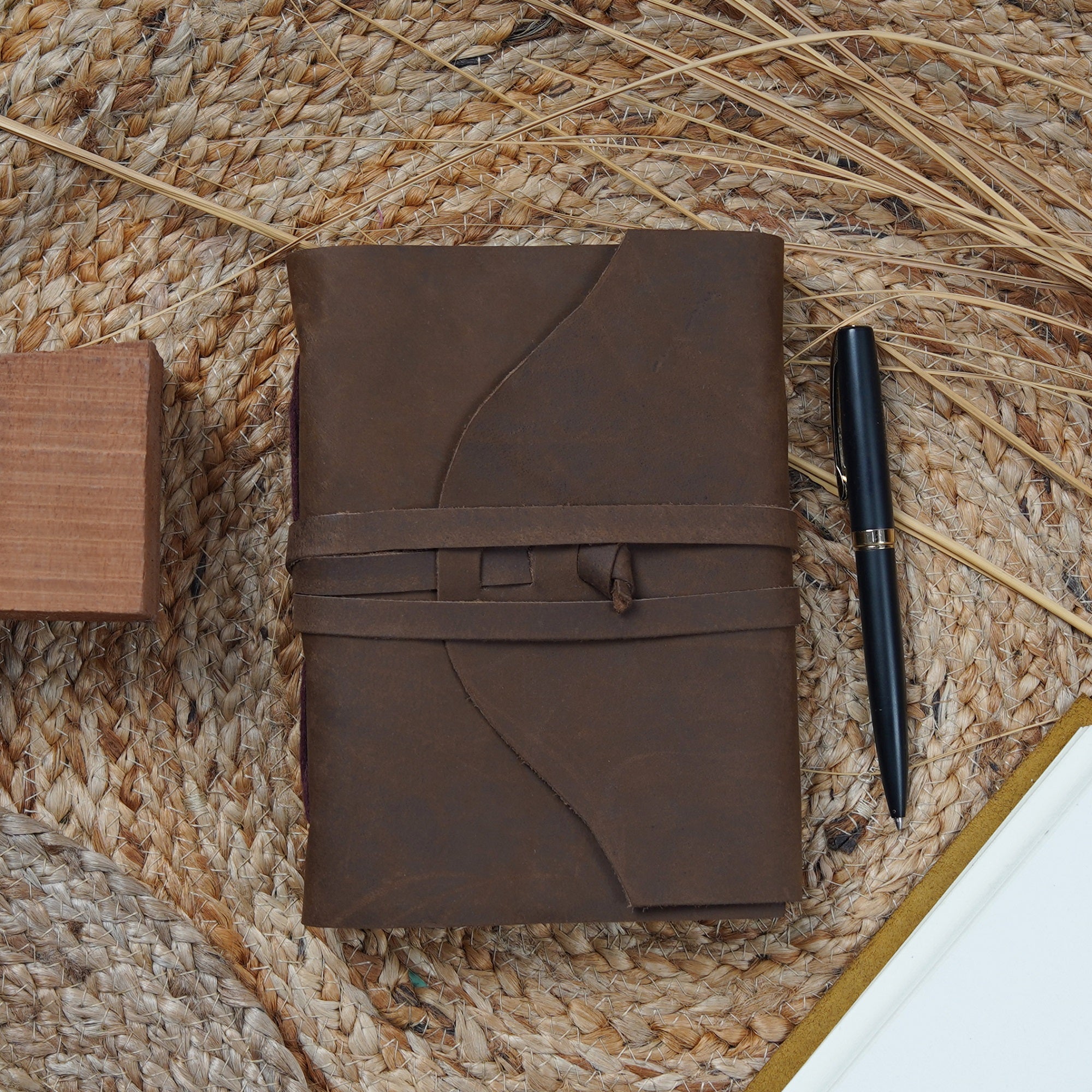 Retro Revival Vintage Leather Journal Book