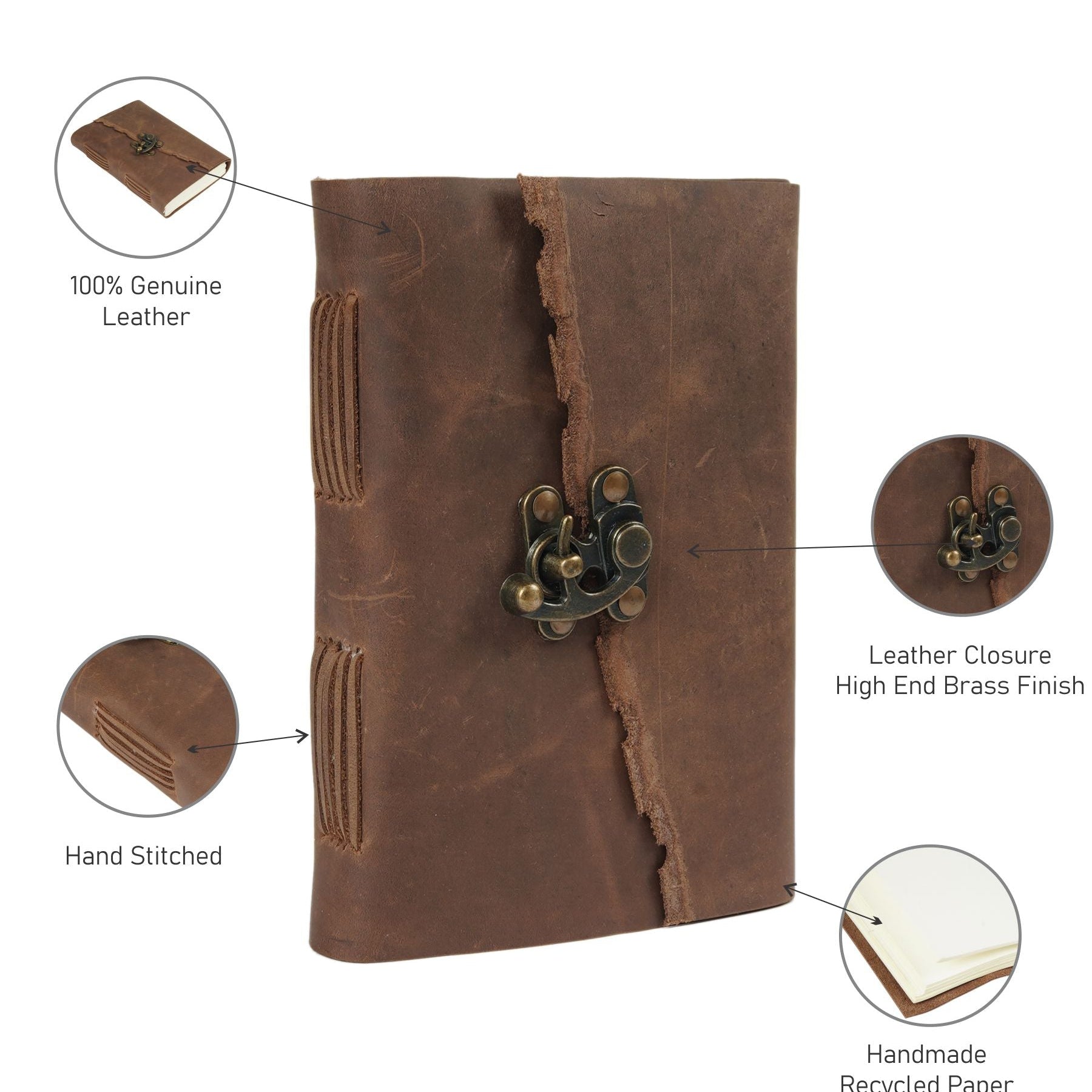 Artisan's Delight Leather Journal Book