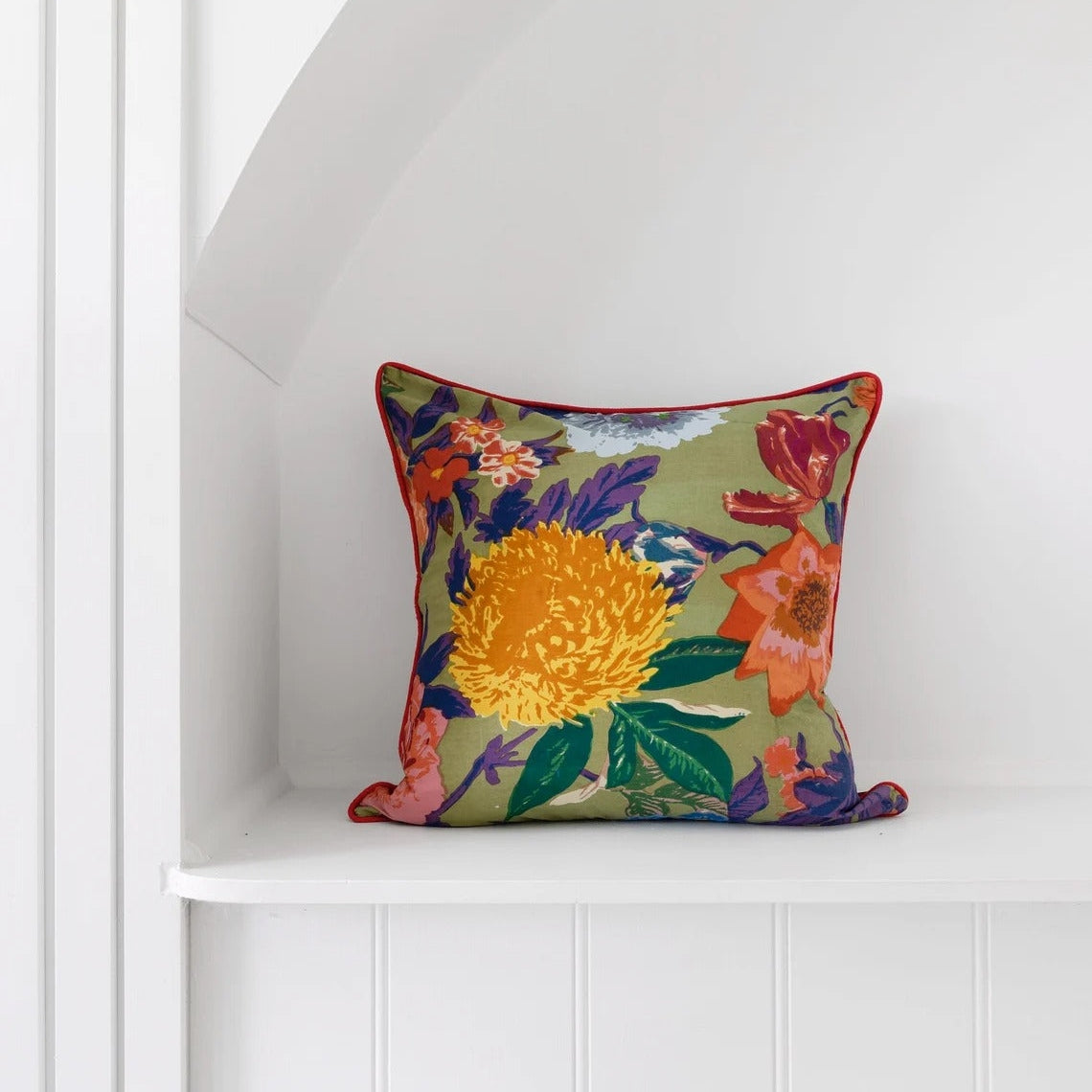 Frida Cushion Cover - Anthro Henna | Boho Style