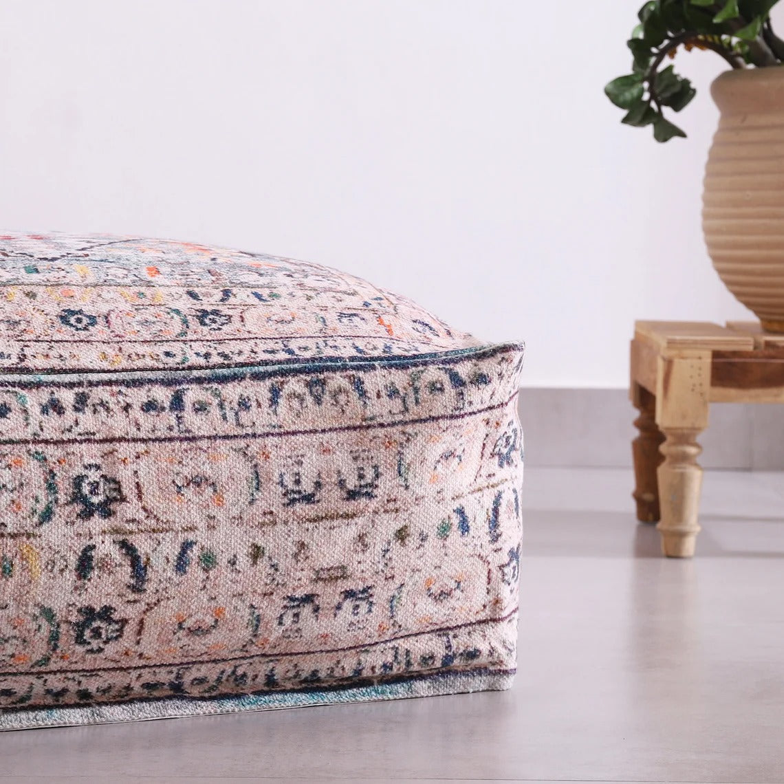 Ottoman Pouf - Mosaic Moroccan | Footstool