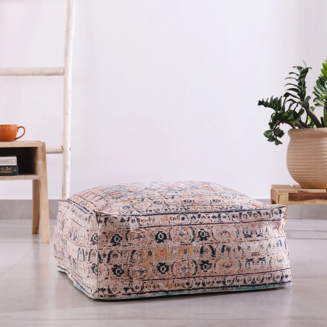 Ottoman Pouf - Mosaic Moroccan | Footstool