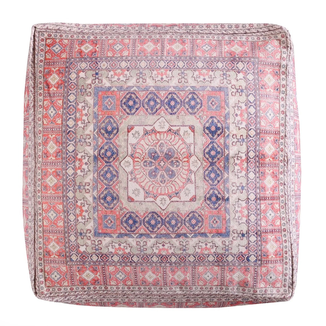 Ottoman Pouf - Breezy Moroccan Style | Boho Decor